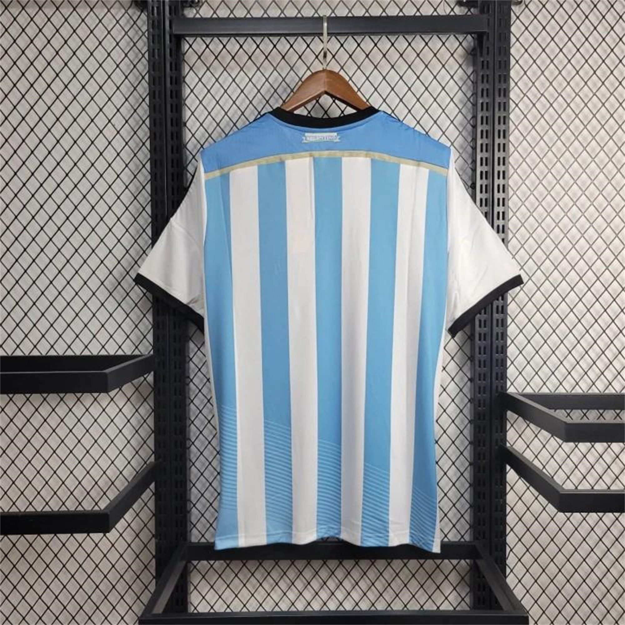 Retro Argentina 2014 Home Stadium Jersey - UnitedFutballJersey