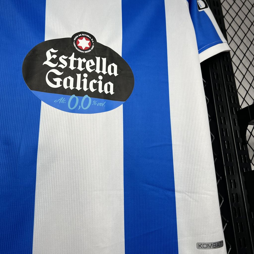 Deportivo de La Coruña 24-25 Home Stadium Jersey - Fans Version - UnitedFutballJersey