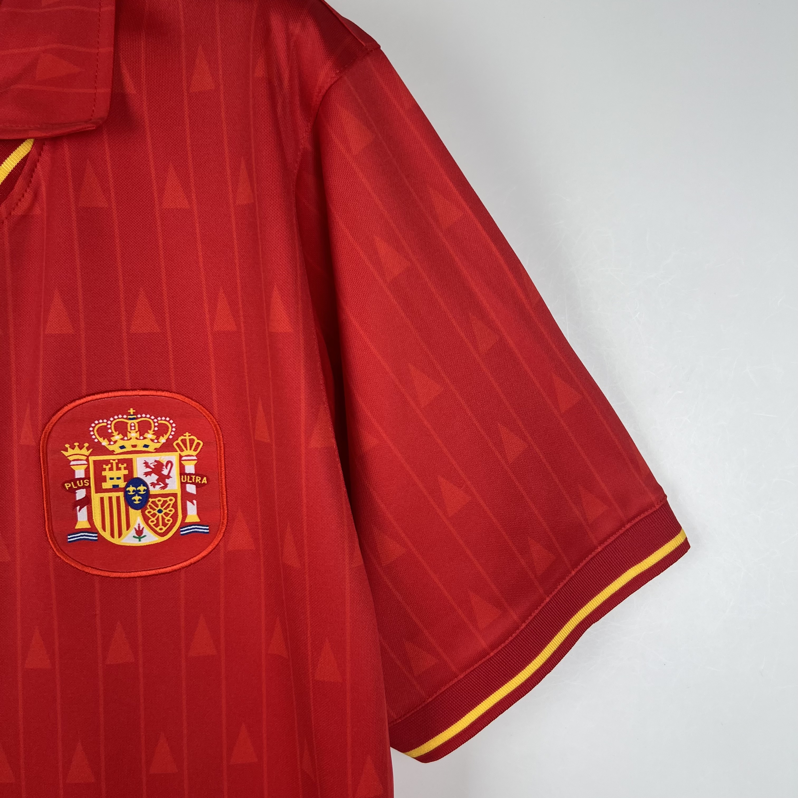 Retro Spain 1988-90 Home Stadium Jersey - UnitedFutballJersey