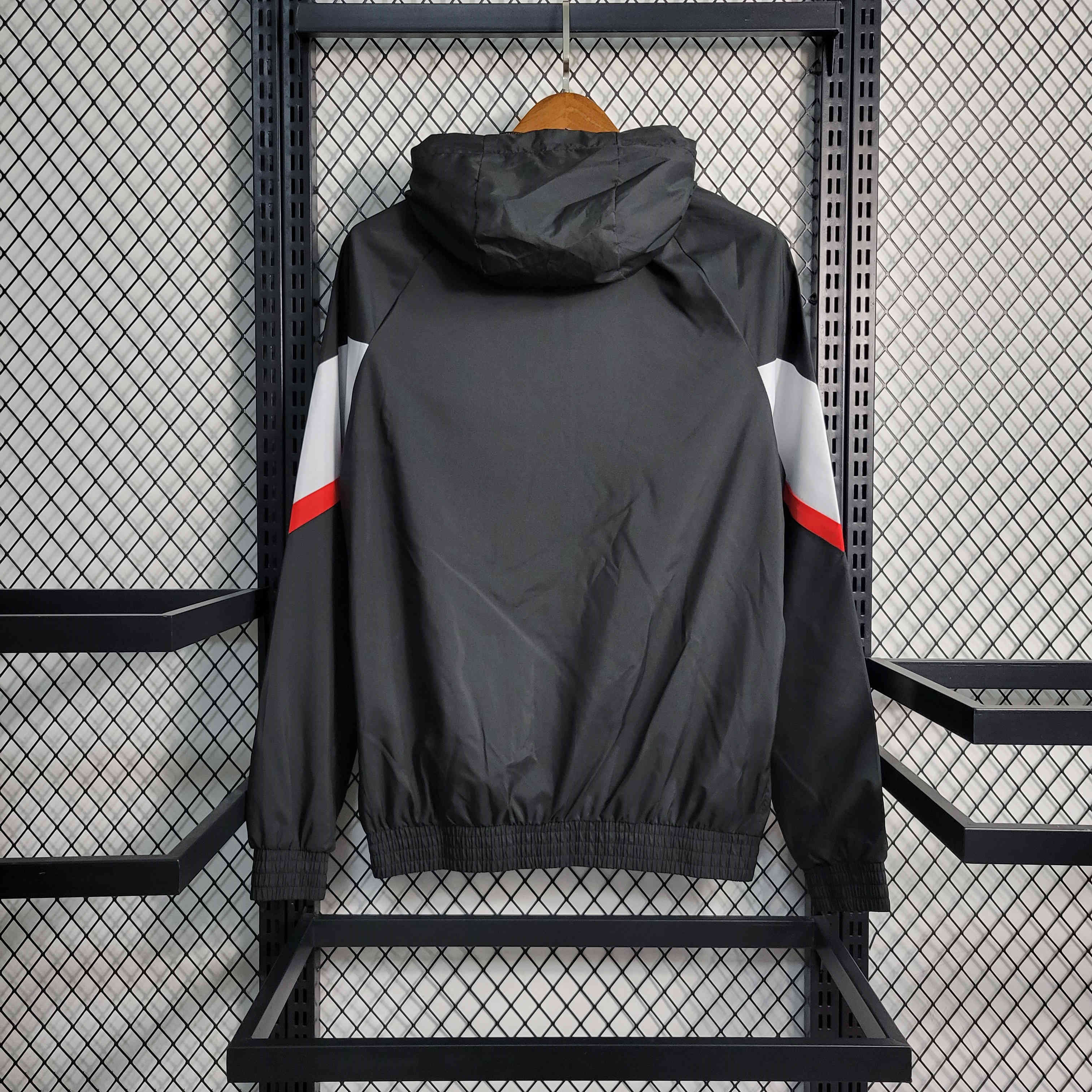 B.A.R.S.A 23-24 Black Player Windbreaker - UnitedFutballJersey