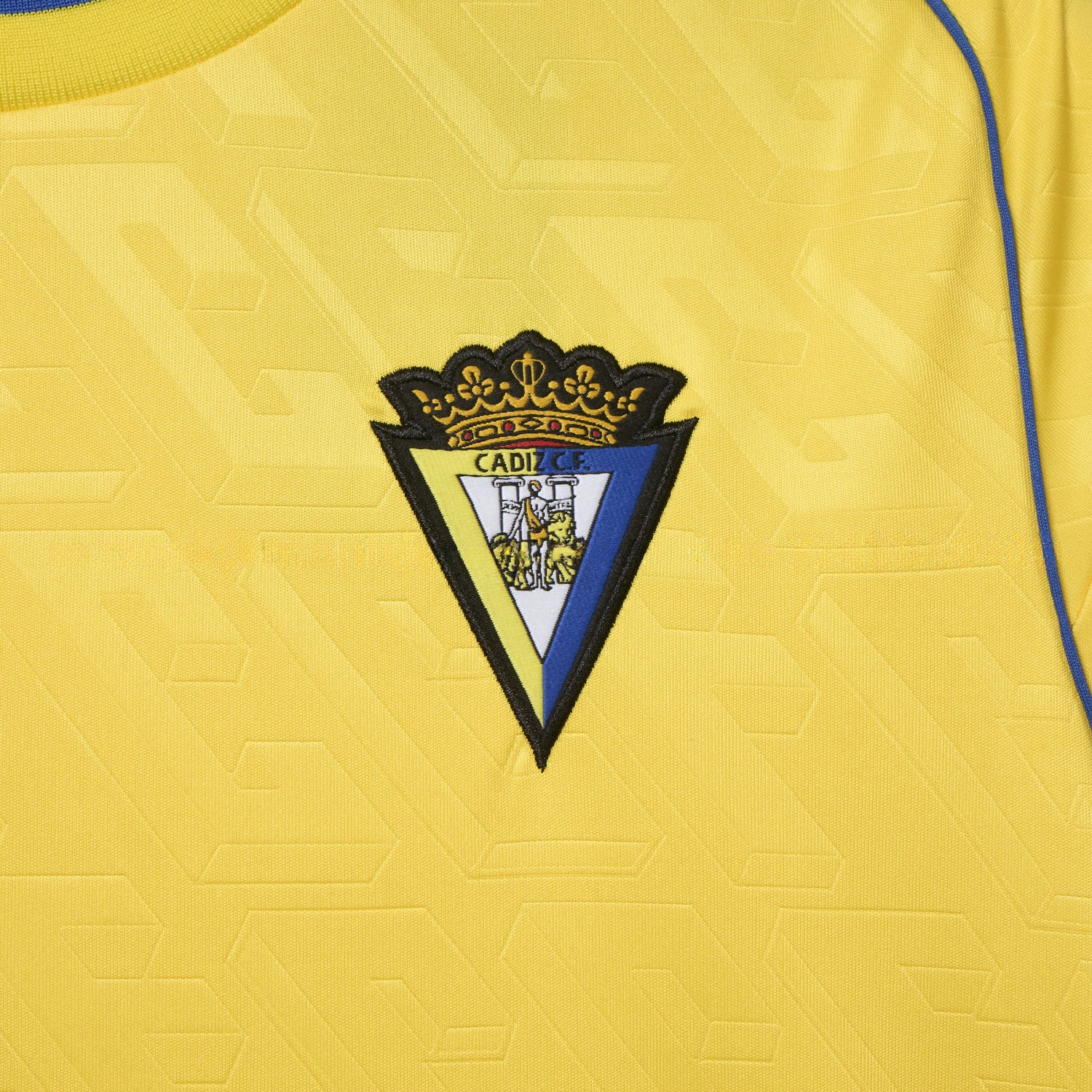 Cádiz Cadiz 25-26 Home Unsponsored Jersey - Fans Version - UnitedFutballJersey