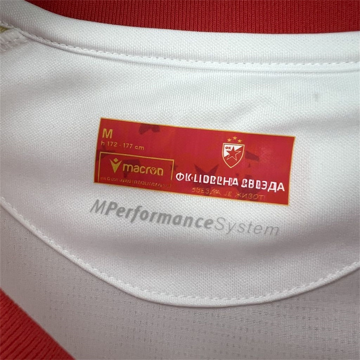 Red Star Belgrade 24-25 Home Jersey - Fans Version - UnitedFutballJersey