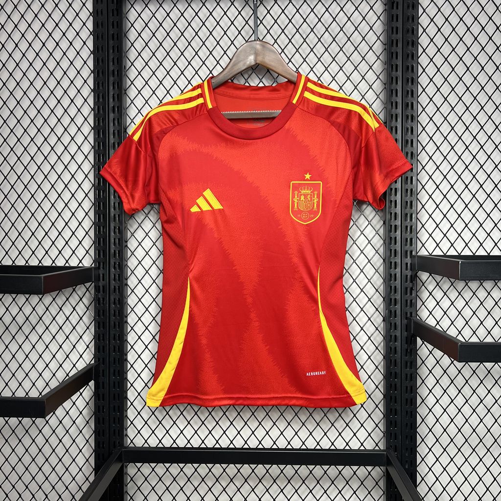 Women's Spain 2024 Home Stadium Jersey - UnitedFutballJersey
