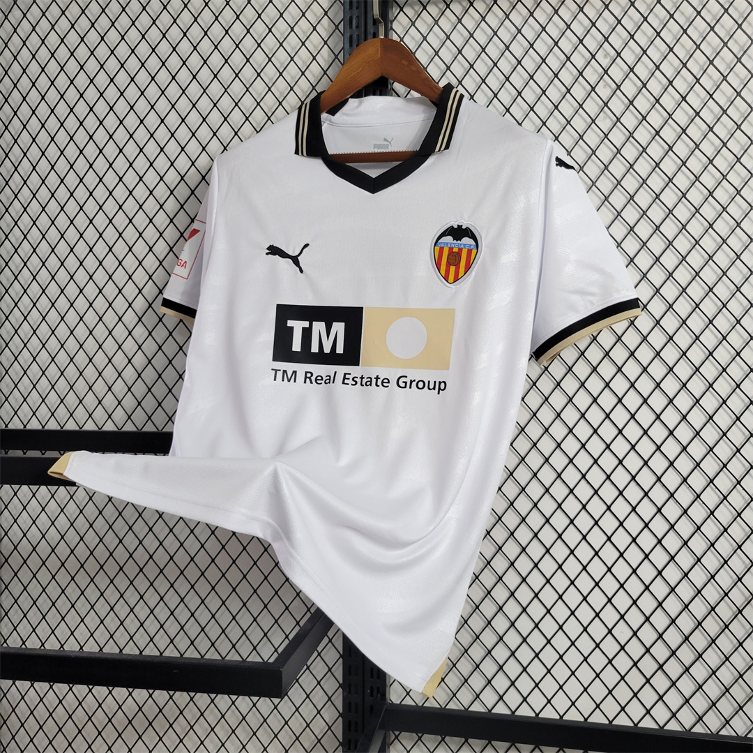 Valencia 23-24 Home Stadium Jersey - Fans Version - UnitedFutballJersey