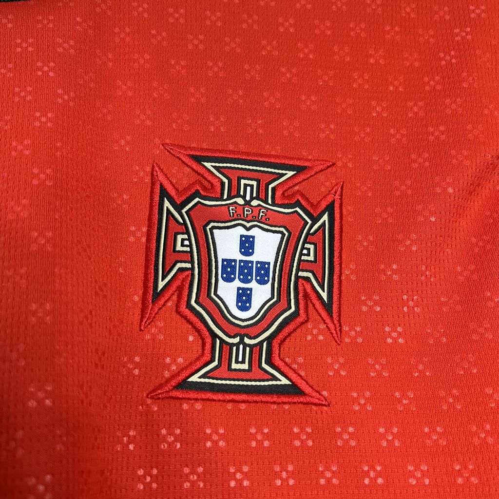 Portugal 2025-26 Home Jersey - Fans Version - UnitedFutballJersey