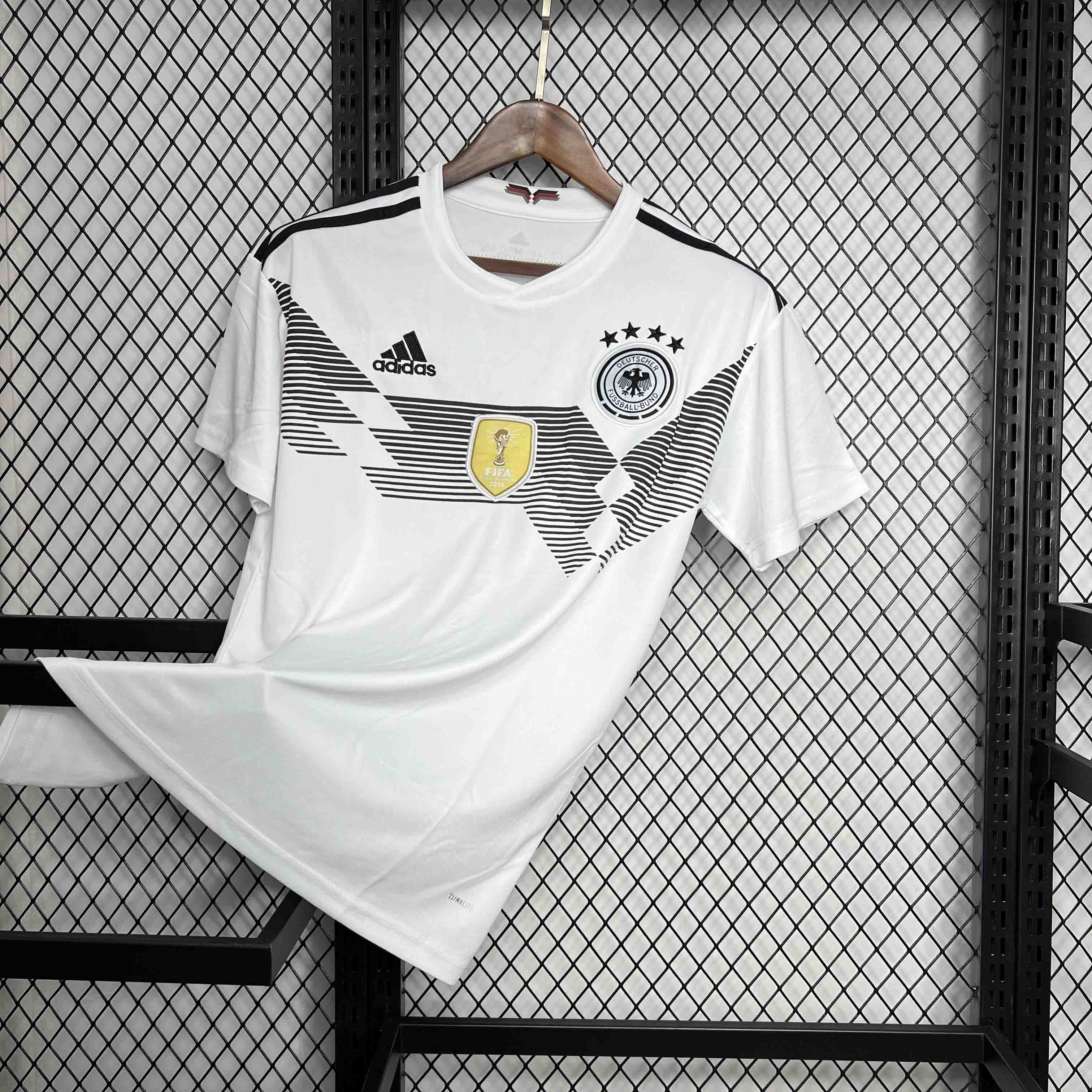 Retro Germany 2018 Home Stadium Jersey - Fans Version - UnitedFutballJersey