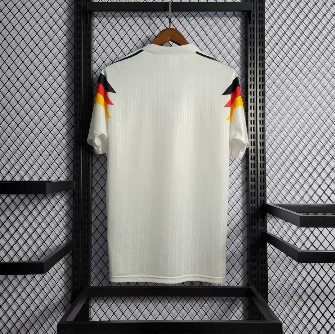 Retro Germany 1990 Home Stadium Jersey - UnitedFutballJersey