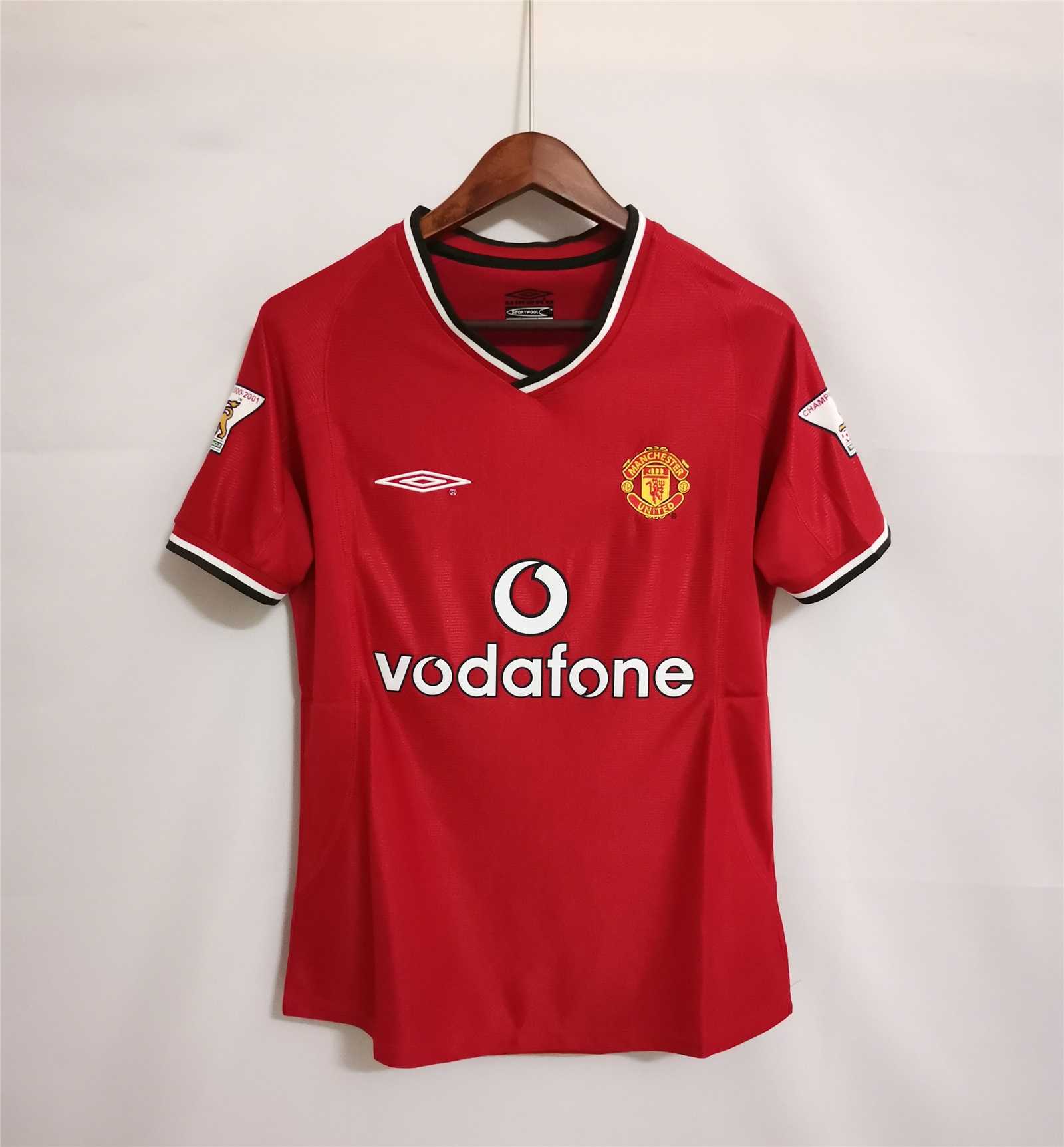 Manchester United Retro 00-02 Home Jersey - UnitedFutballJersey