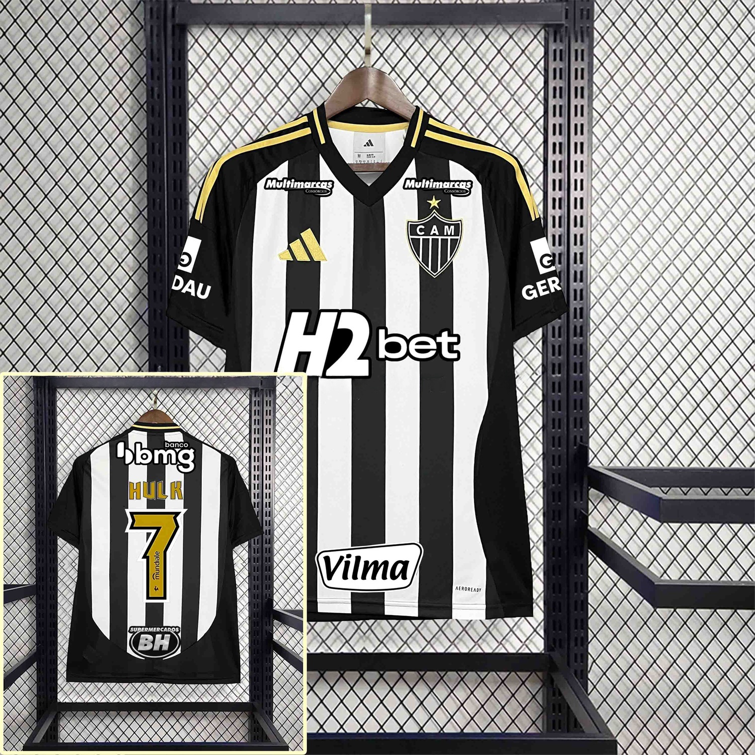 Atletico Mineiro 25-26 Home Jersey - Fans Version - UnitedFutballJersey