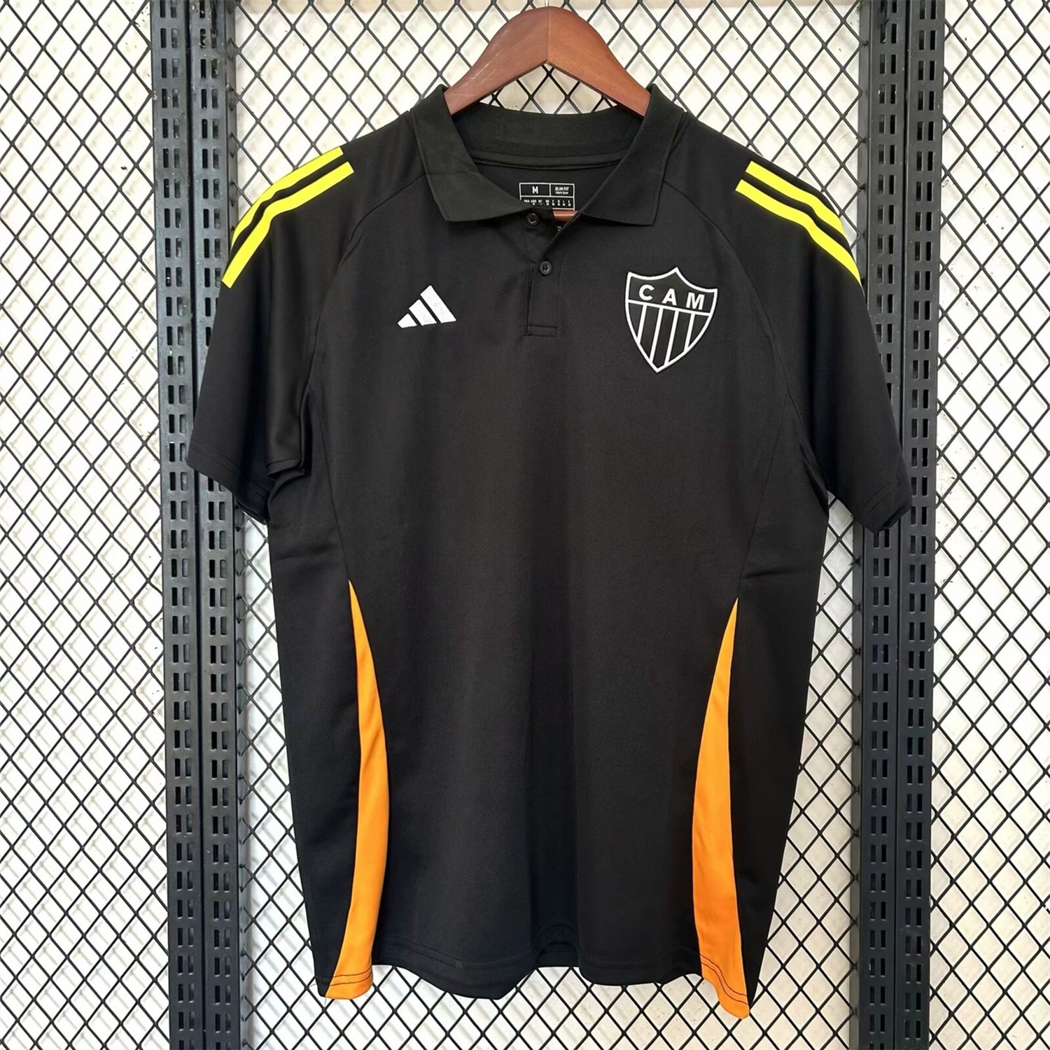 Atletico Mineiro 24-25 Black Training Jersey with Polo Collar - Fans Version - UnitedFutballJersey