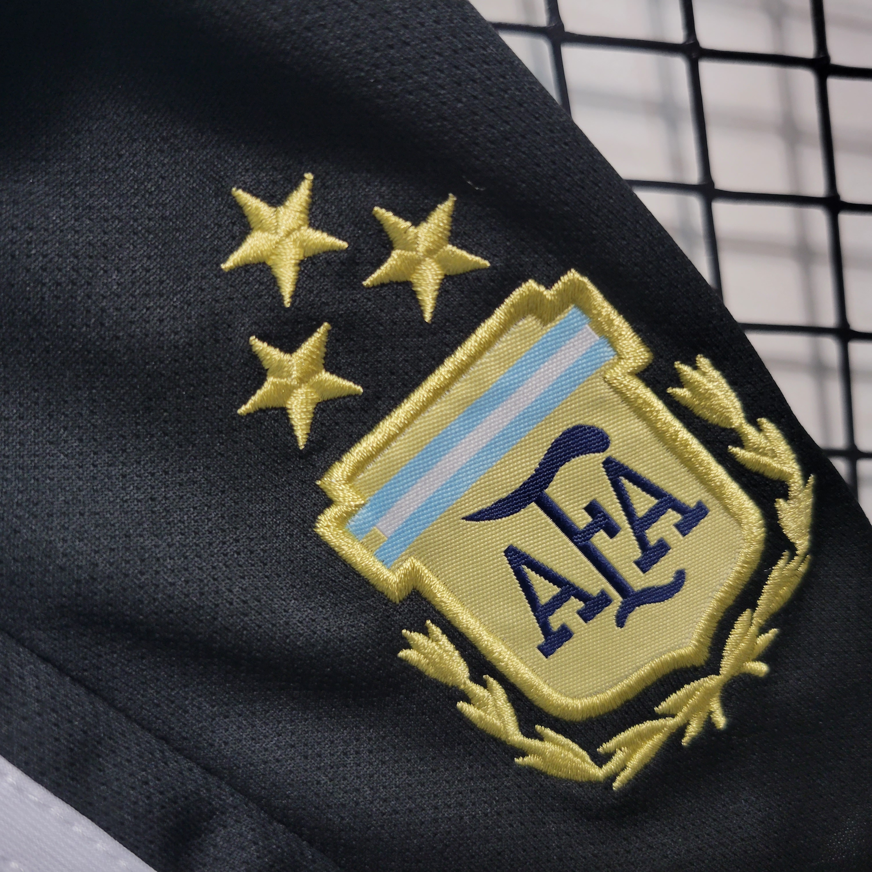 Argentina 3 Stars 22-23 Home Stadium Kids Kit ( with 2022 World Champions Patch ) - UnitedFutballJersey
