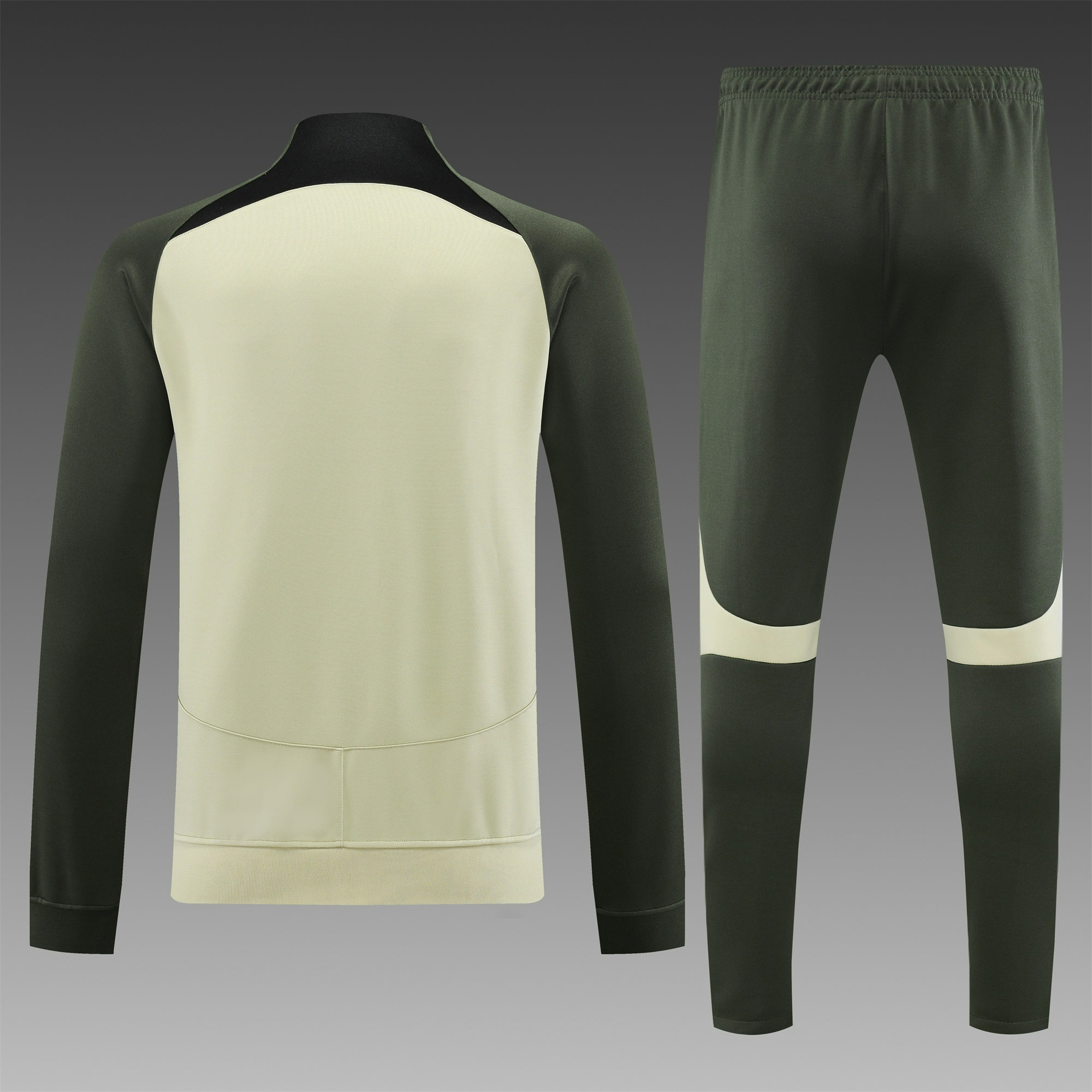 B.A.R.S.A 23-24 Jacket Training Tracksuit Yellow - UnitedFutballJersey