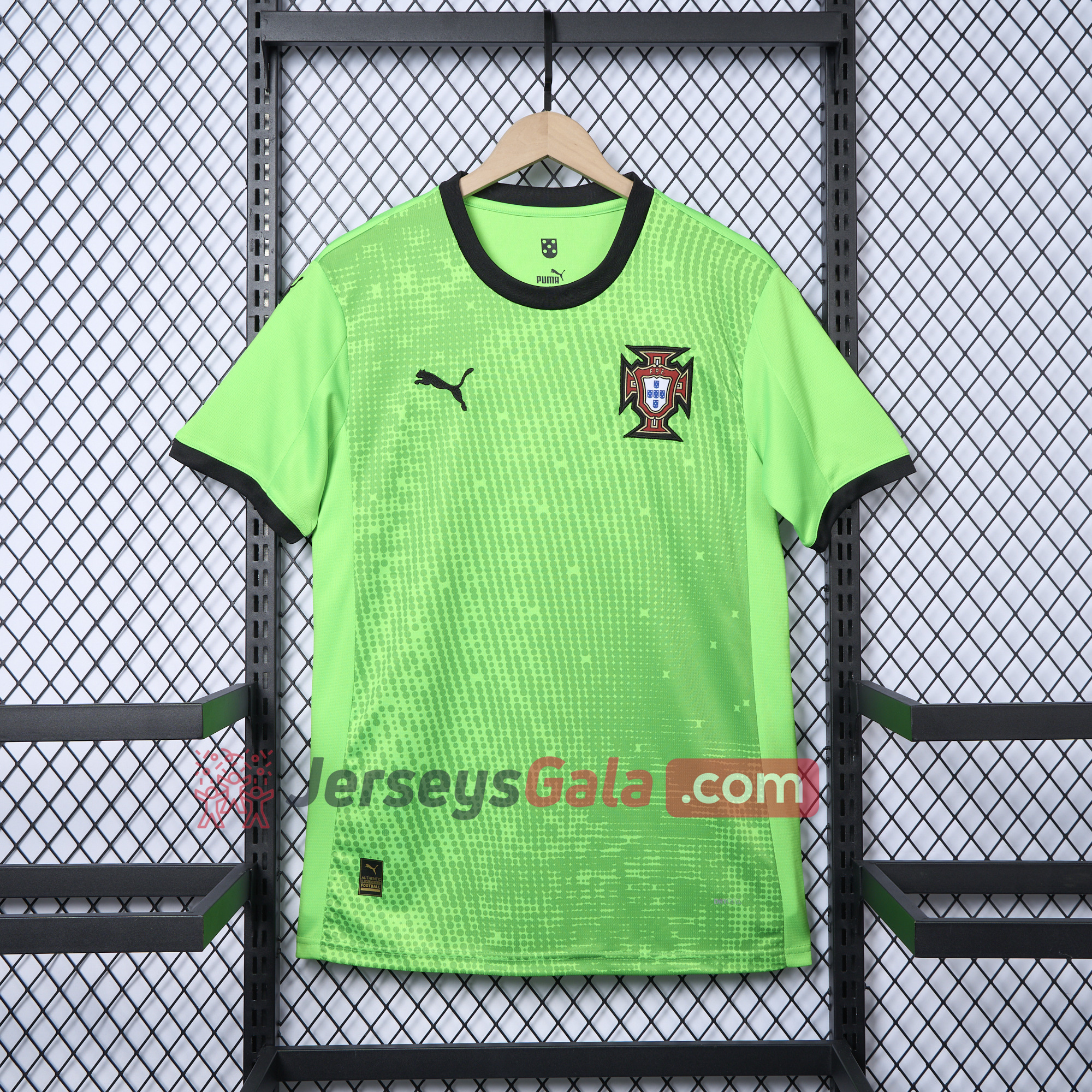 Portugal 2025-26 Green Goalkeeper Jersey - Fans Version - UnitedFutballJersey