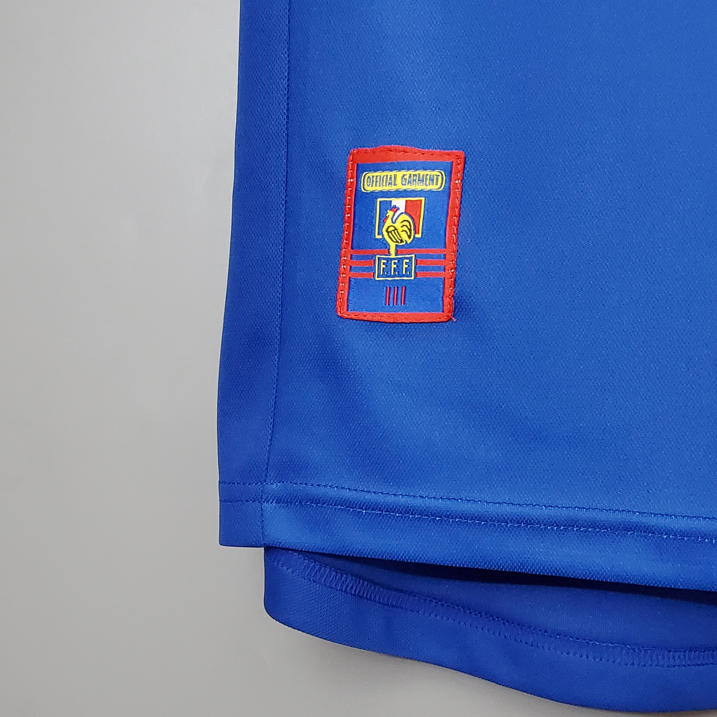 France Retro 1998 Home Jersey - UnitedFutballJersey