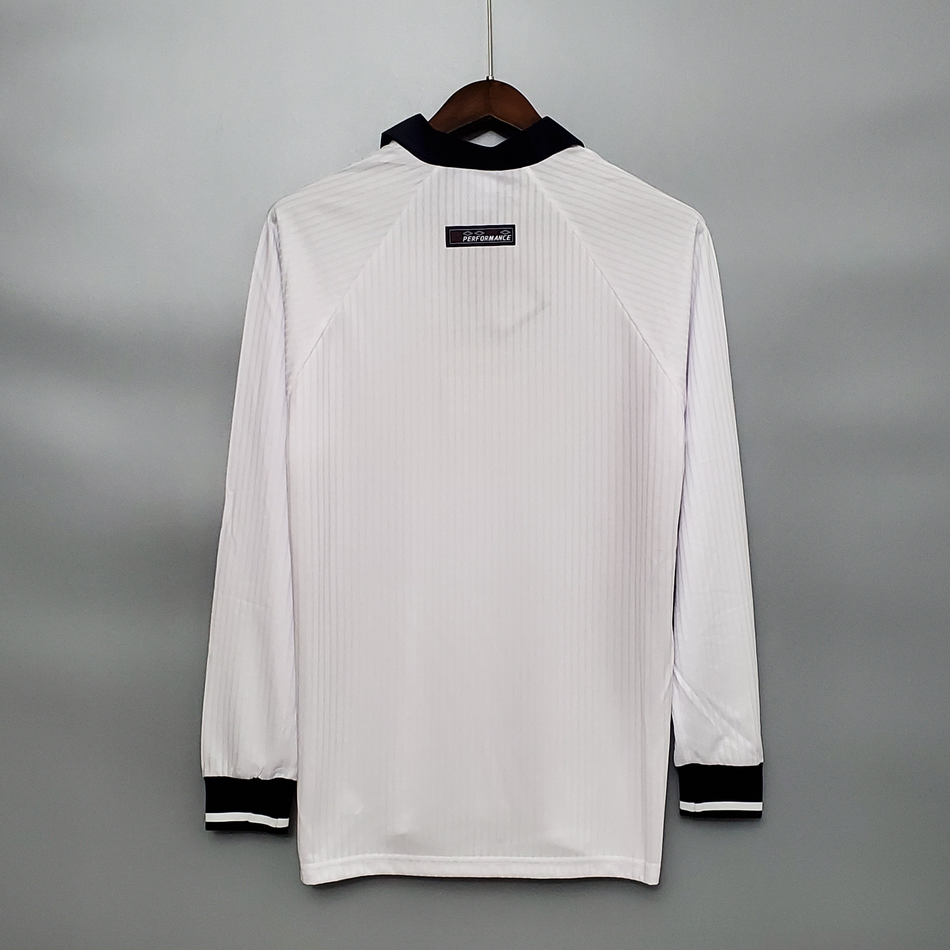Retro England 1998 Home Stadium Long Sleeve Jersey - UnitedFutballJersey