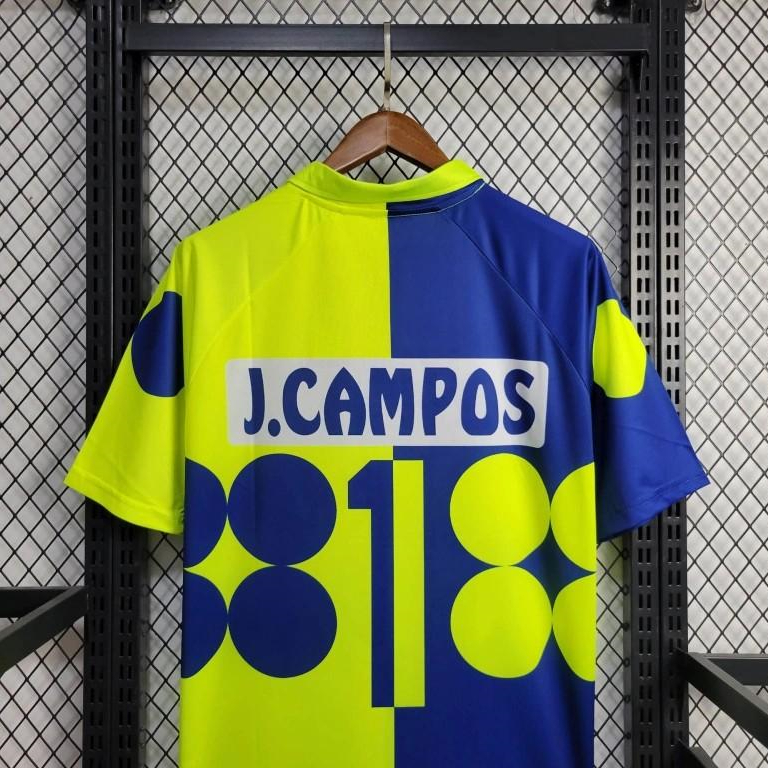 Retro Mexico 1998 World Cup Goalkeeper Green Blue Jersey - UnitedFutballJersey