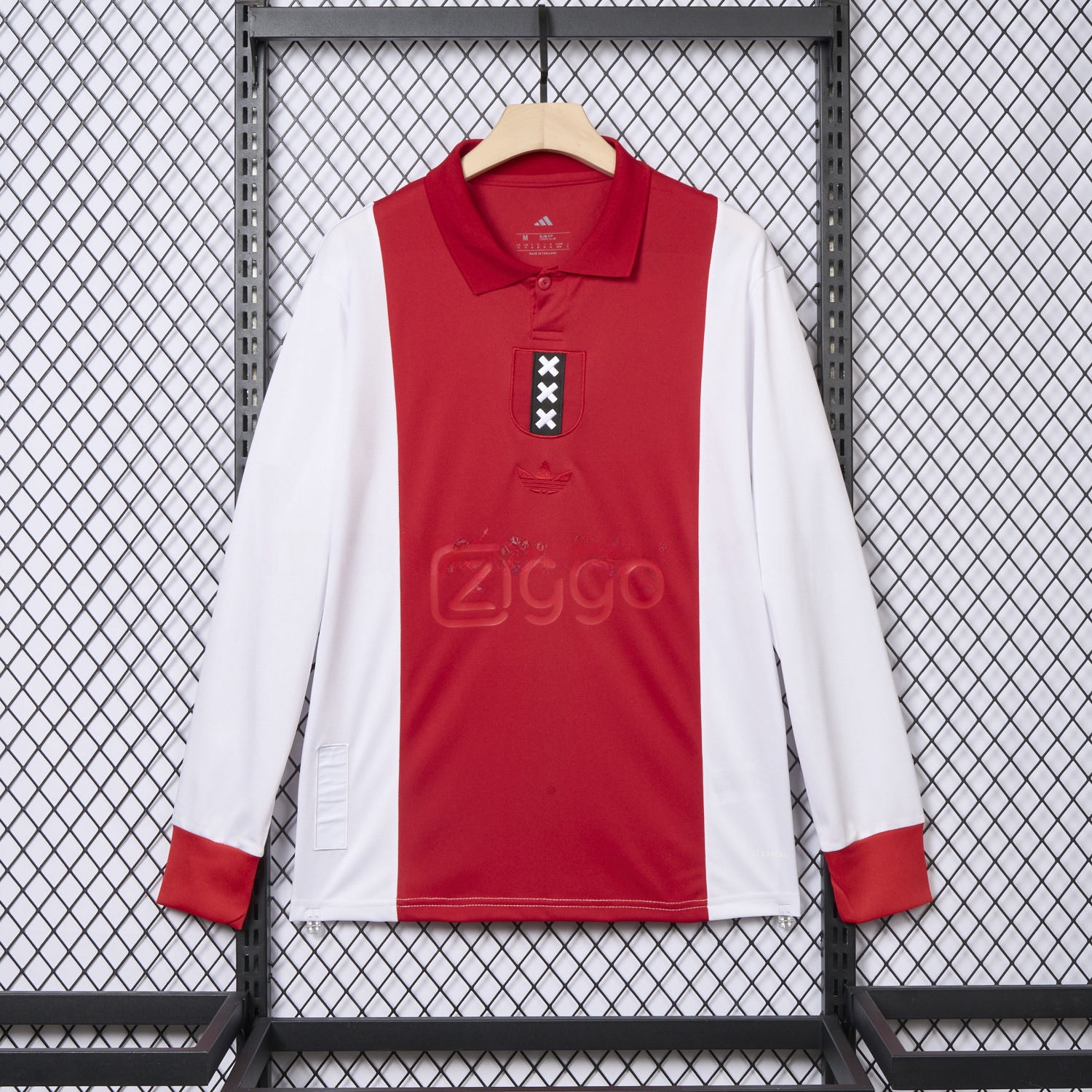 Ajax 2025 125-Year Anniversary Long Sleeves Jersey - Fans Version - UnitedFutballJersey
