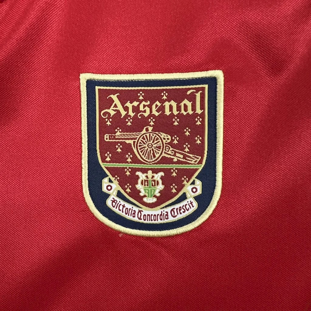 Retro Arsenal 2001-02 Home Long Sleeves Jersey - UnitedFutballJersey