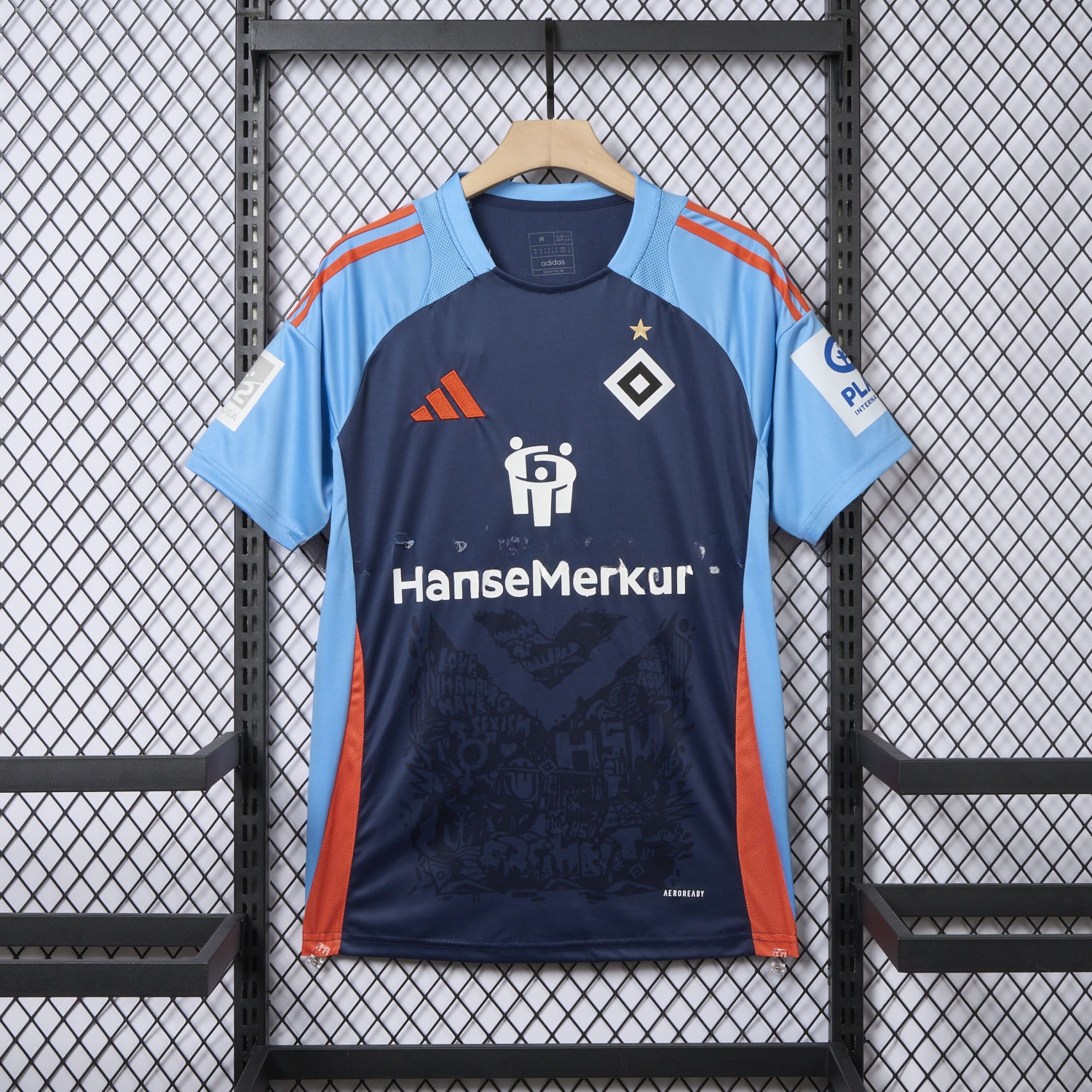 Hamburger SV 24-25 World Girls' Day Blue Special Jersey - Fans Version - UnitedFutballJersey
