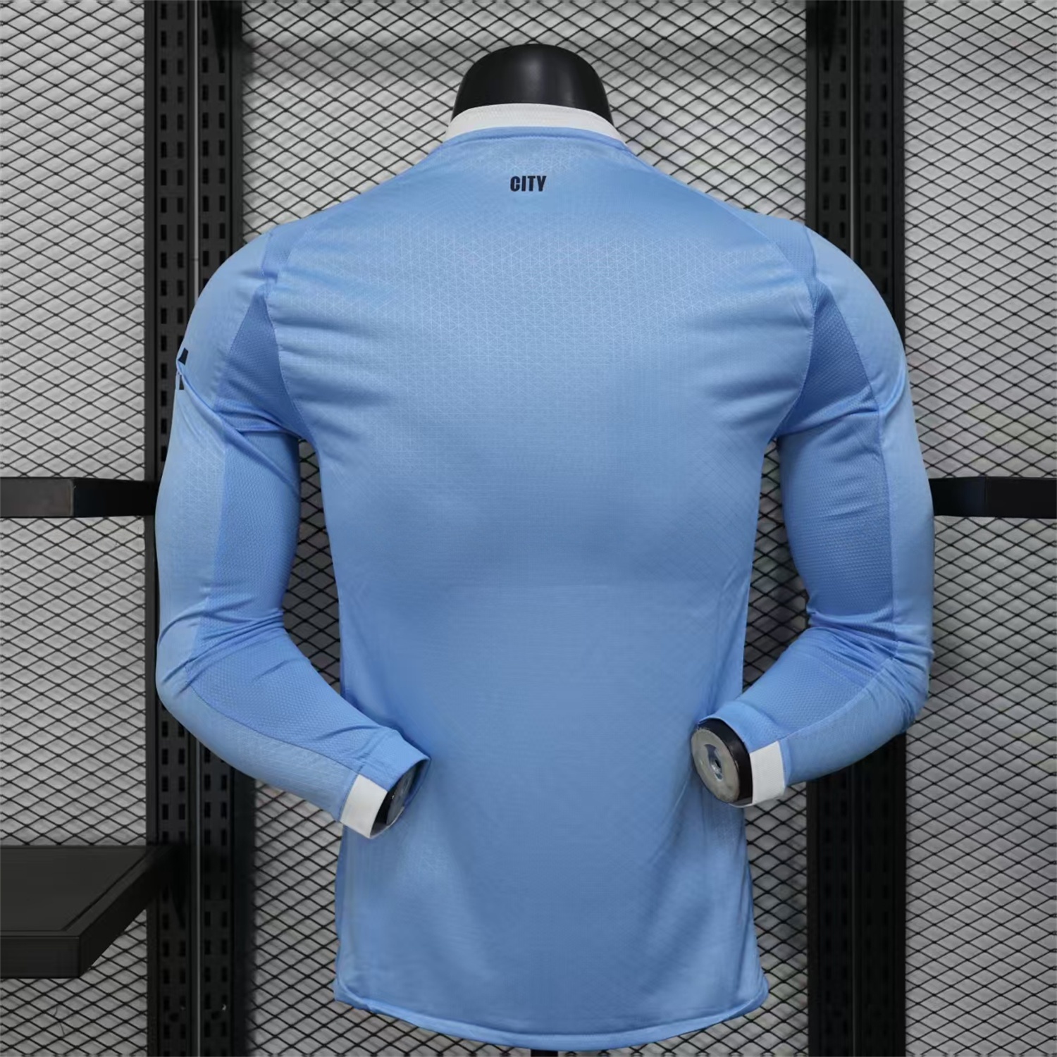Manchester City 25-26 Home Long Sleeves Jersey - Player Version - UnitedFutballJersey