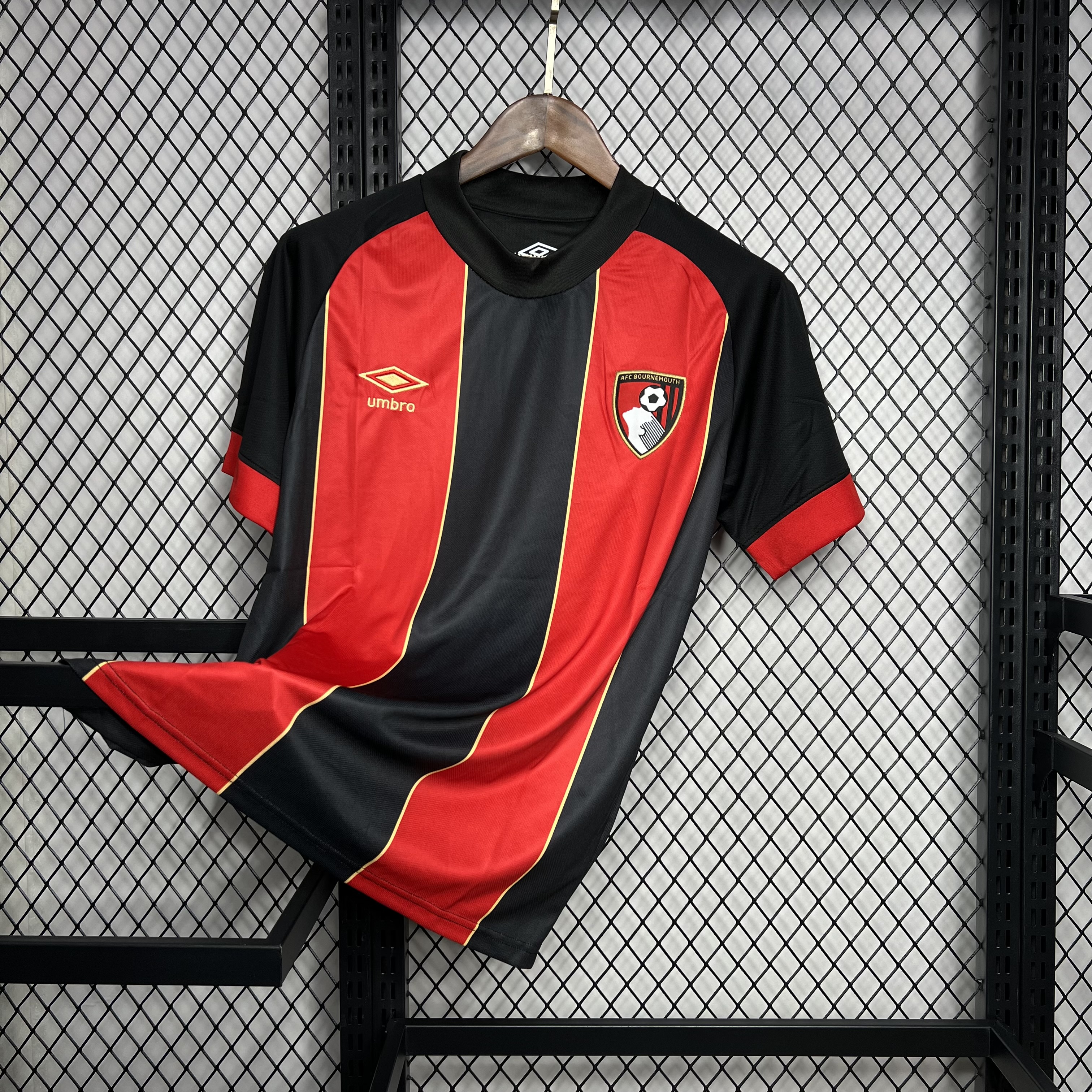 Bournemouth 24-25 Home Stadium Jersey - Fans Version - UnitedFutballJersey