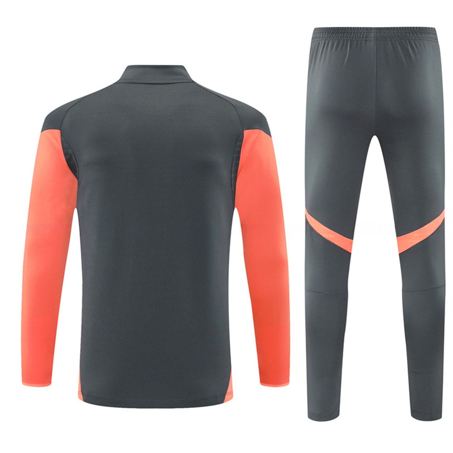 Bayern Munich 25-26 Long Sleeves Training Set - Dark Grey Top & Pants - UnitedFutballJersey