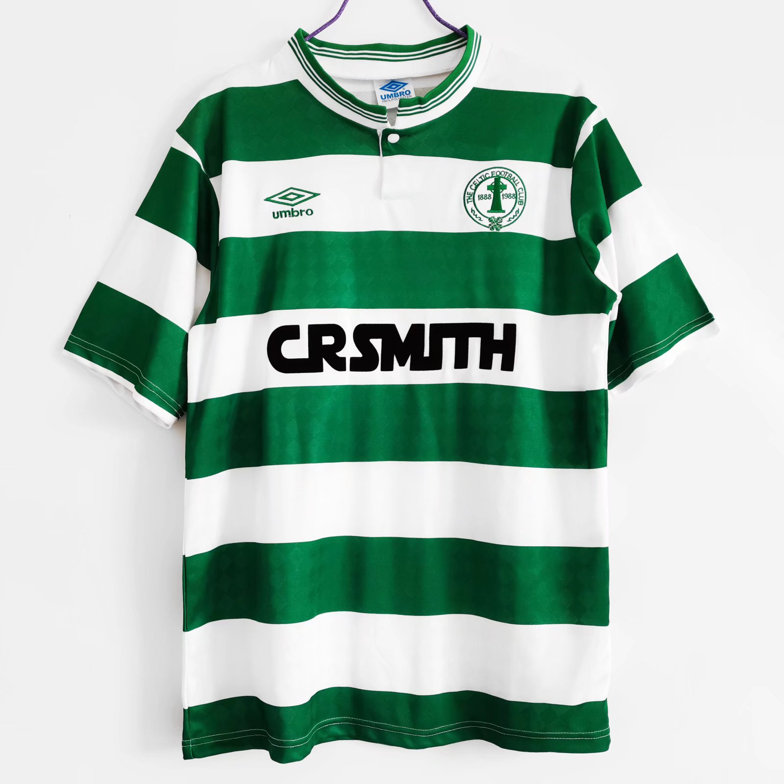 Retro Celtic 1987-88 Home Stadium Jersey - UnitedFutballJersey