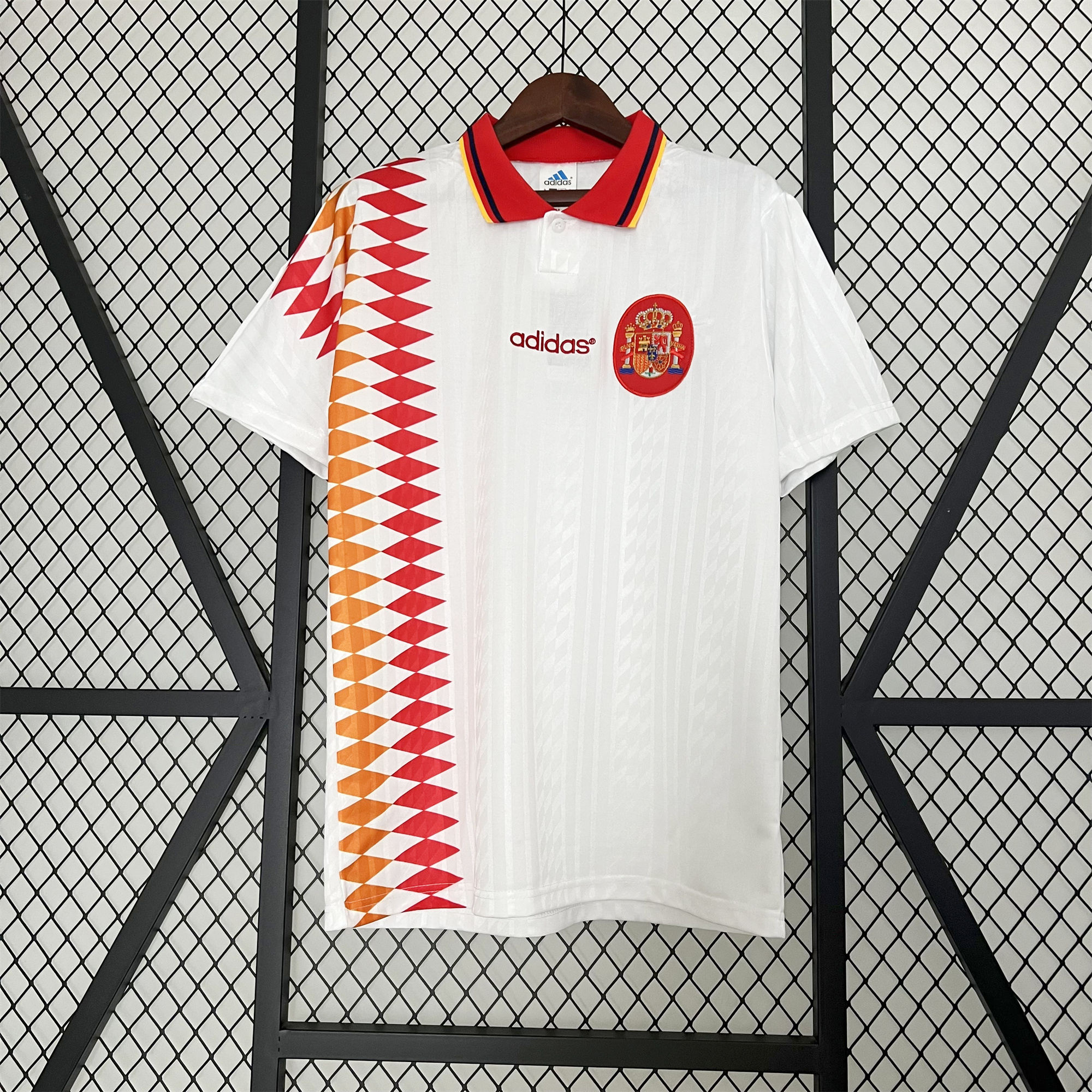 Retro Spain 1994 Away Stadium Jersey - UnitedFutballJersey
