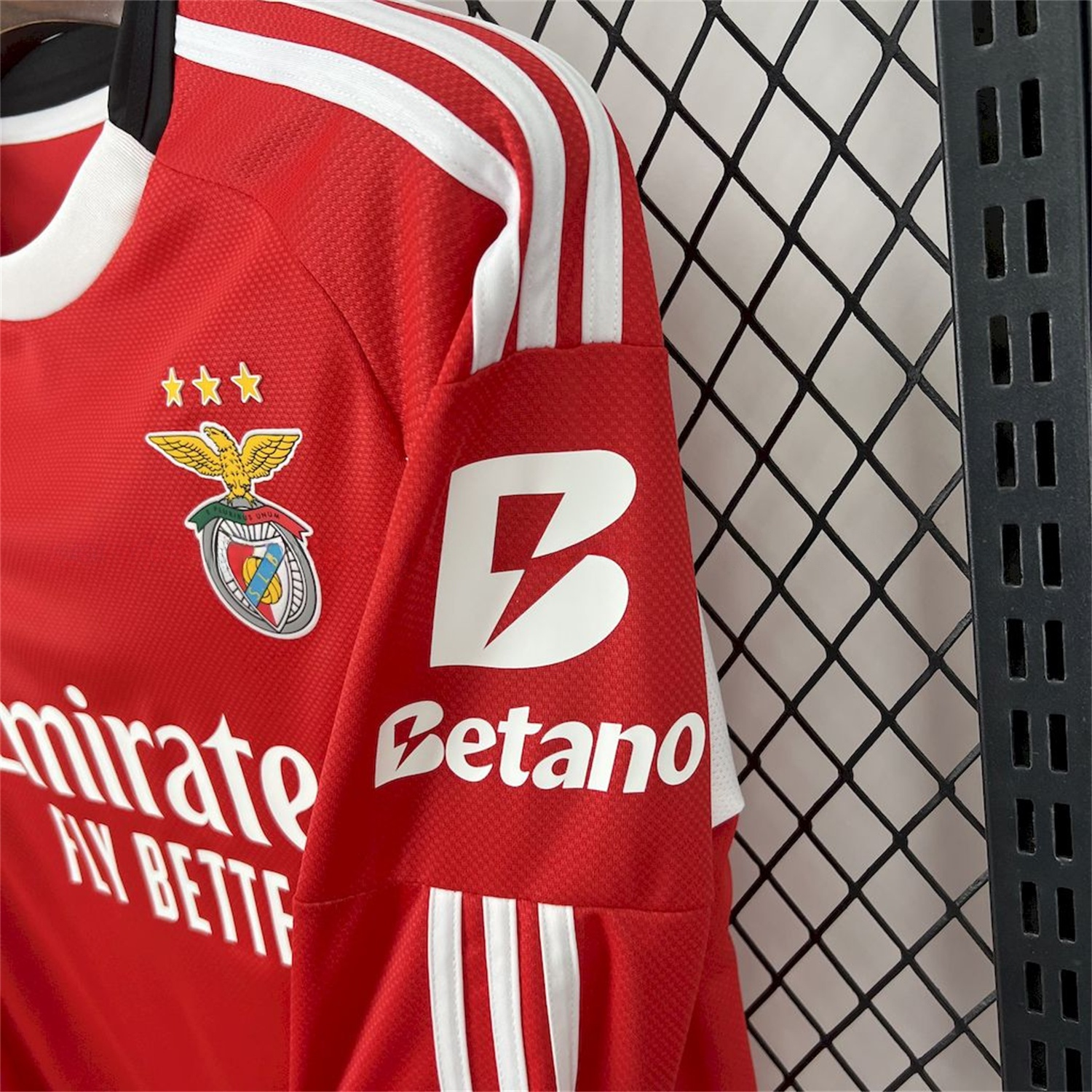 Benfica 25-26 Home Long Sleeves Jersey - Fans Version - UnitedFutballJersey