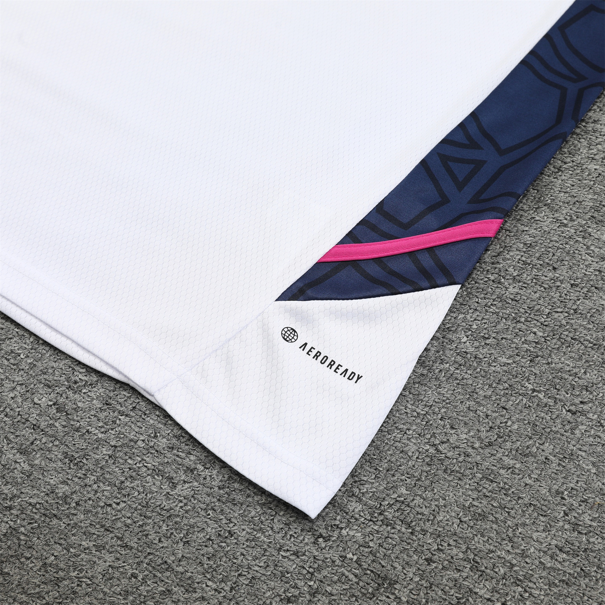 Arsenal 23-24 Player Vest Training Set White Pink - UnitedFutballJersey