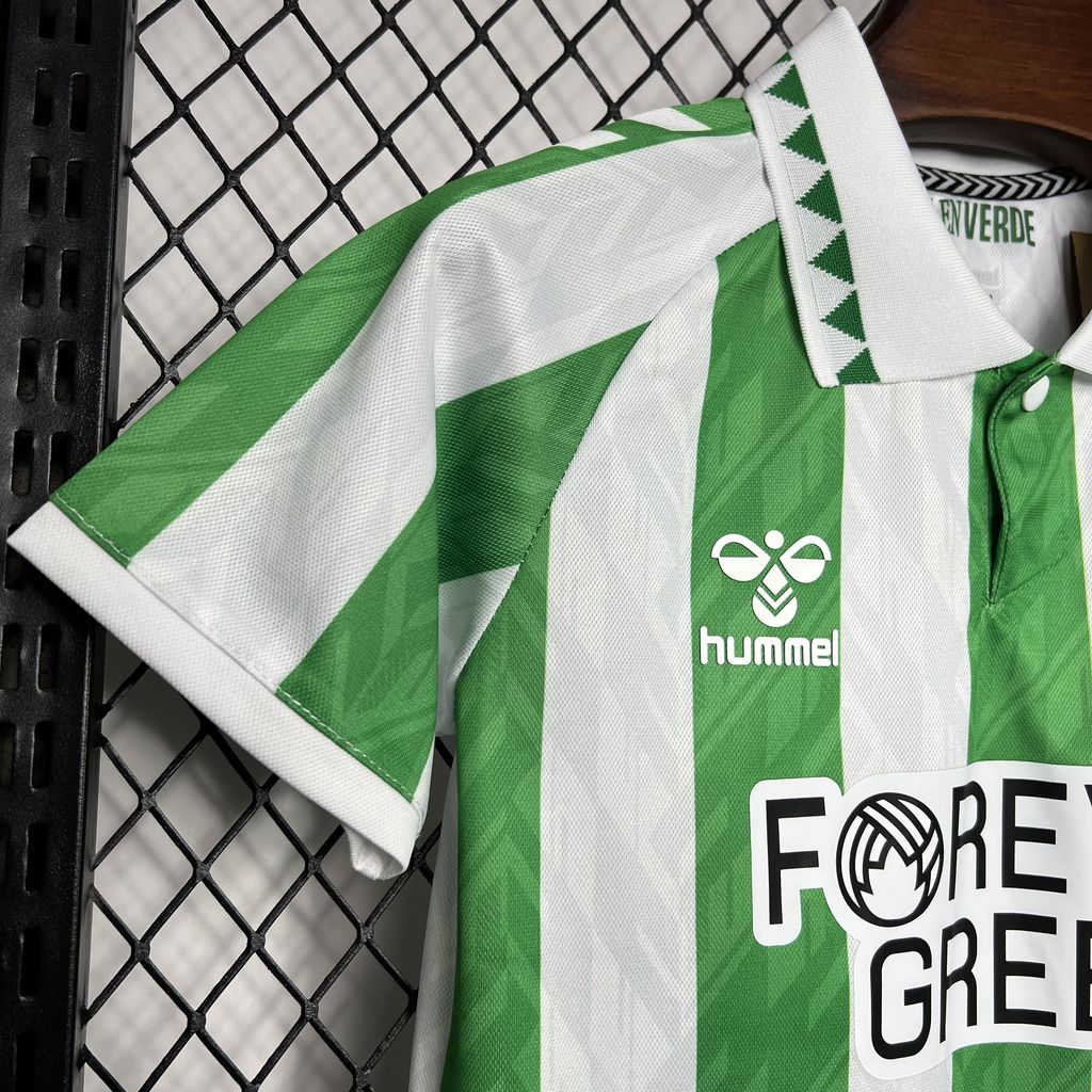 Real Betis 24-25 Home Stadium Kids Kit - UnitedFutballJersey