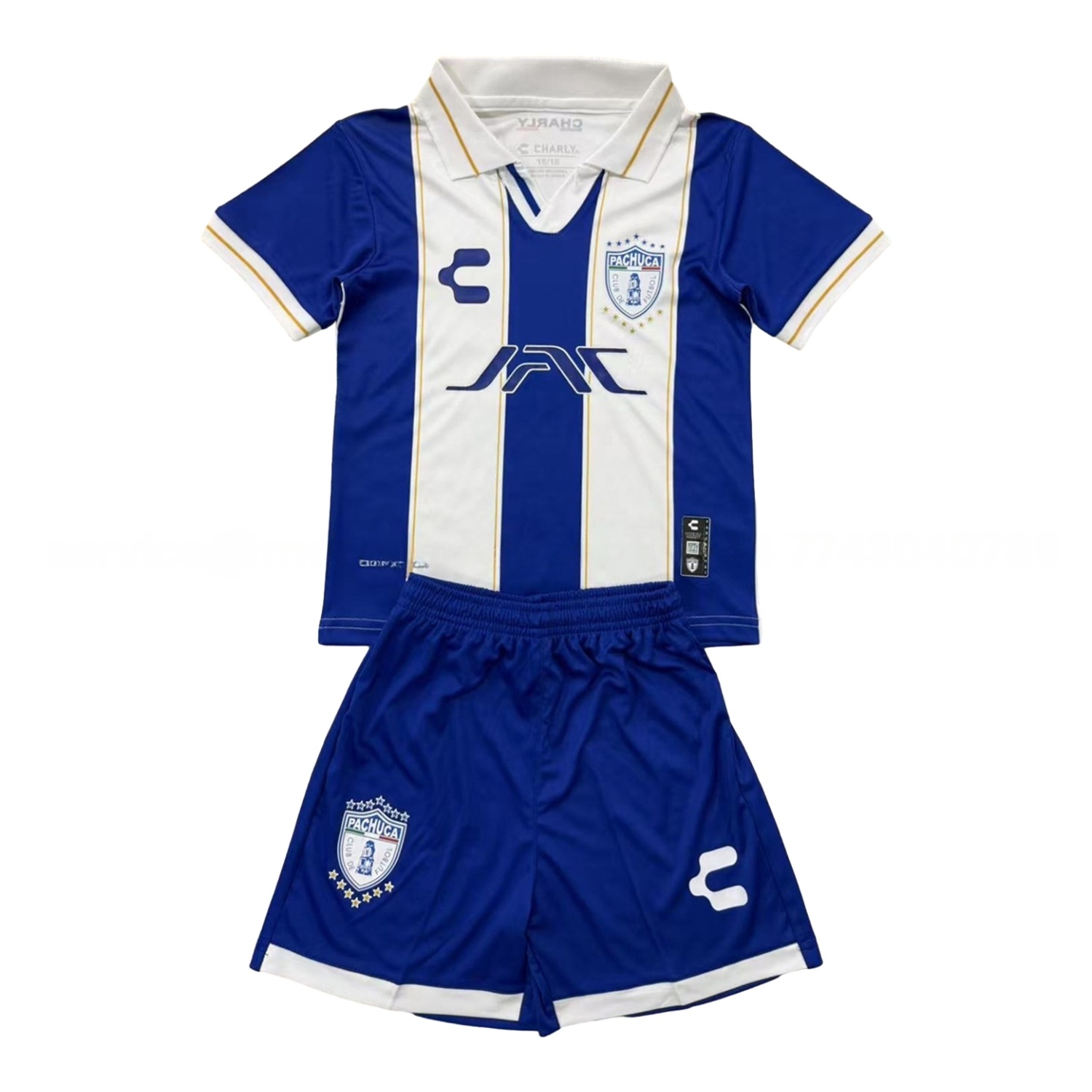 Pachuca 25-26 Home Men's Adult Jersey Set - Fans Version - UnitedFutballJersey