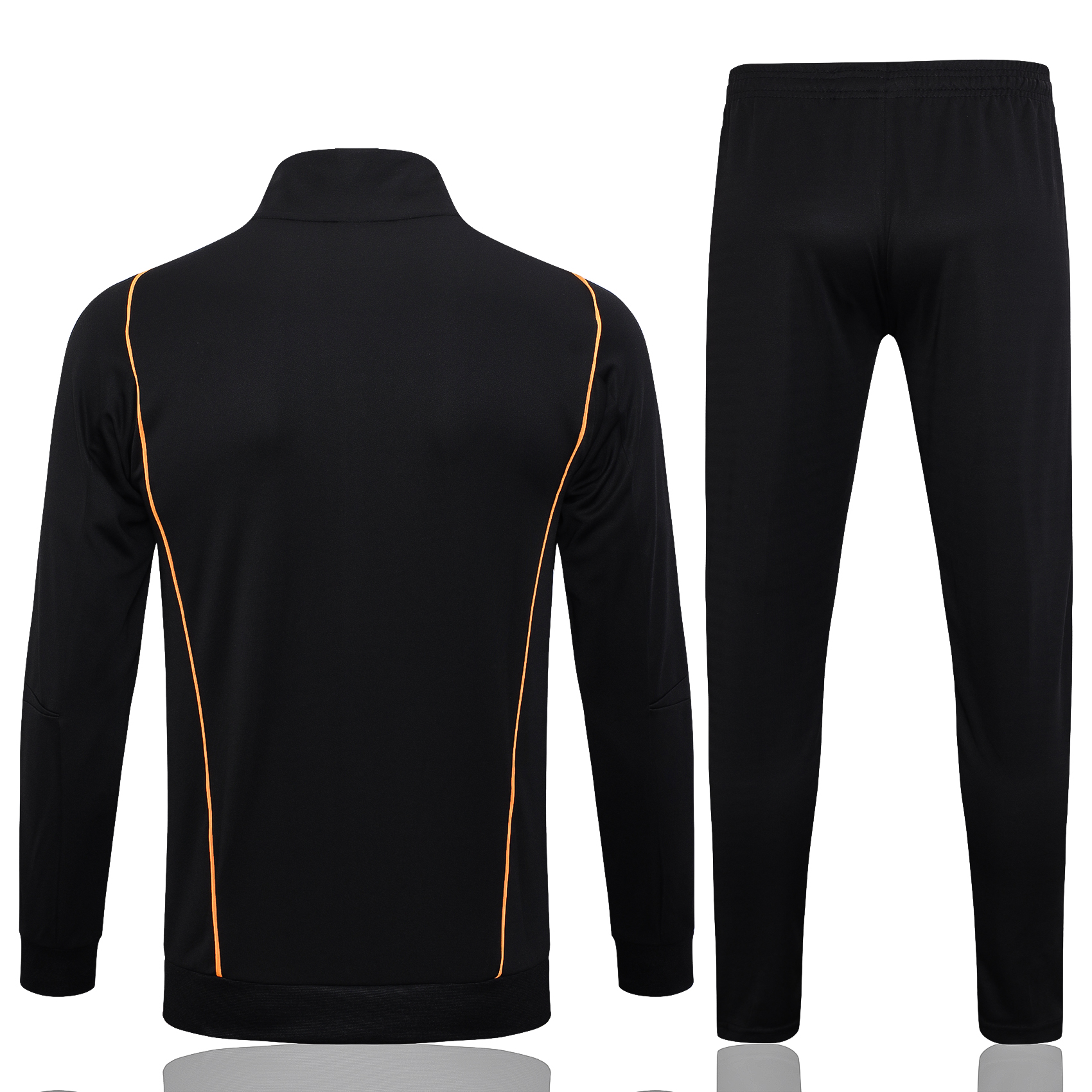 Brazil International 23-24 Jacket Training Tracksuit - Black - UnitedFutballJersey