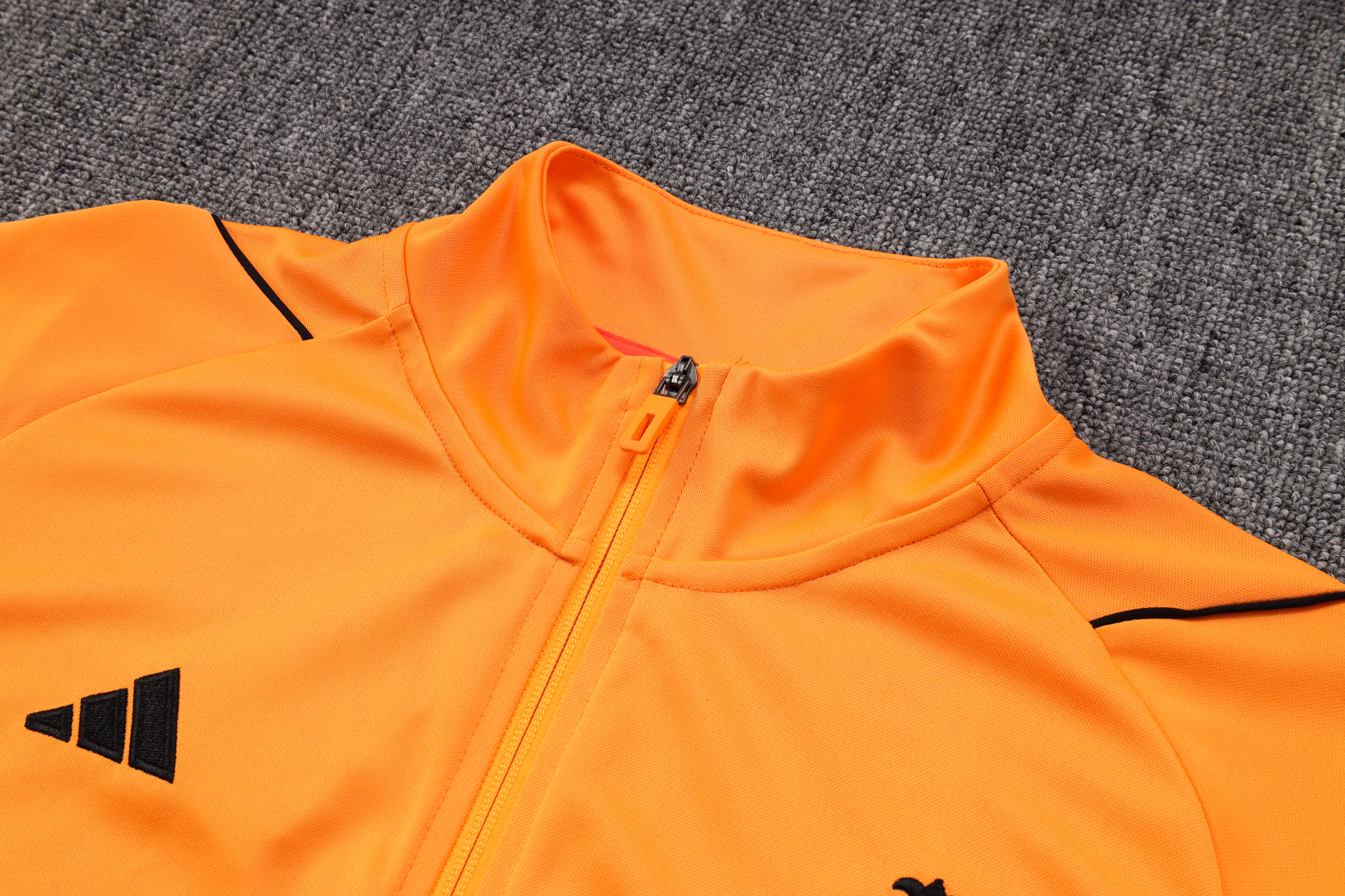 Brazilian International 23-24 Jacket Training Tracksuit - Orange - UnitedFutballJersey
