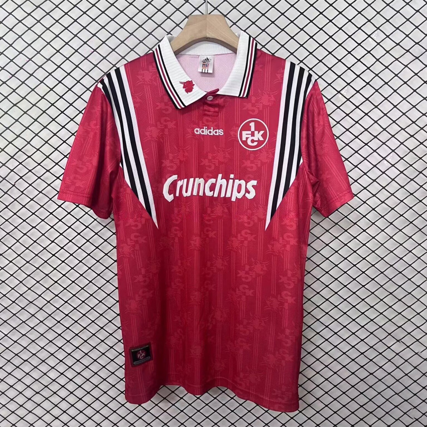 Retro Kaiserslautern 1997-98 Home Jersey - Fans Version - UnitedFutballJersey