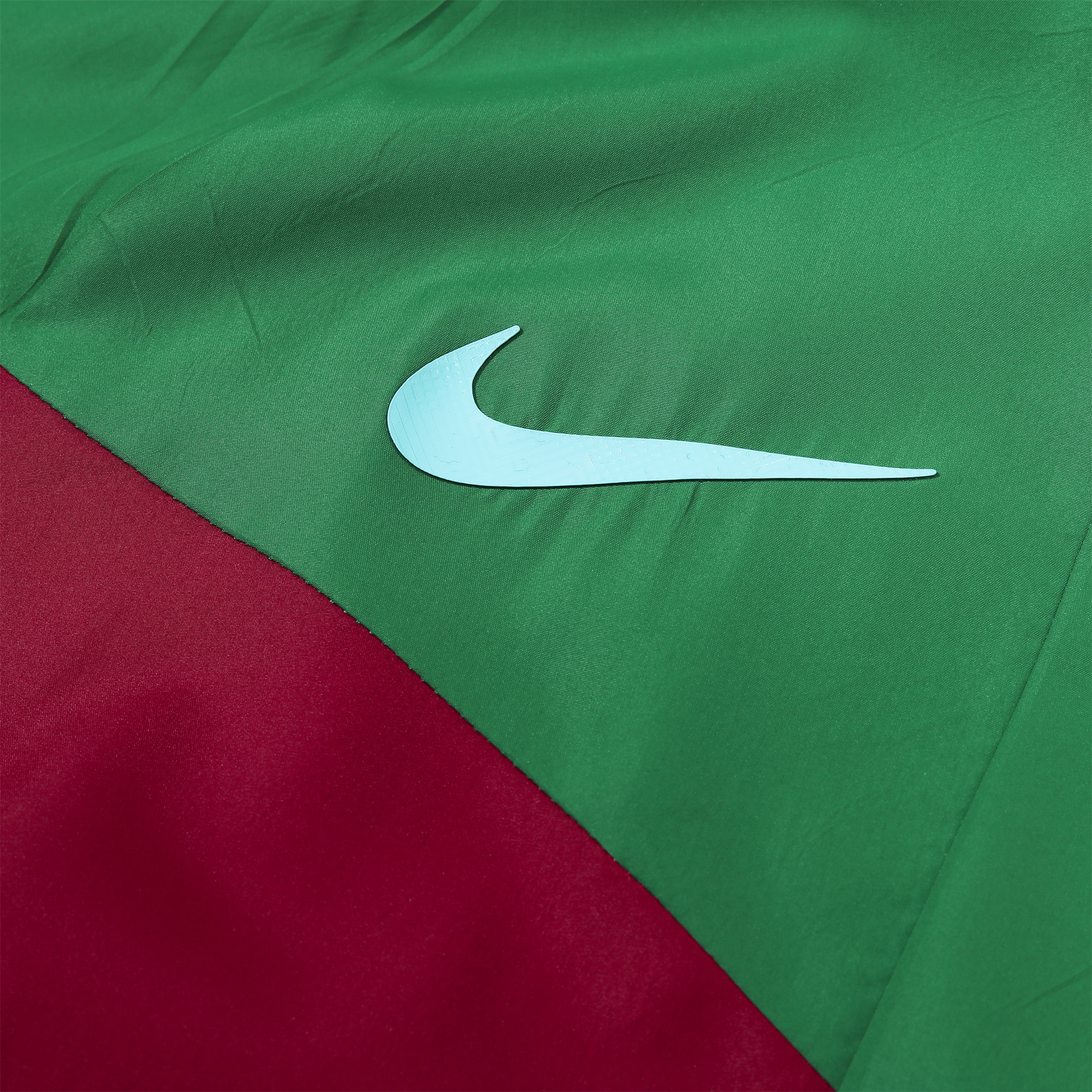 Portugal 2024 National Team Anthem Green Hooded Windbreaker - Player Version - UnitedFutballJersey