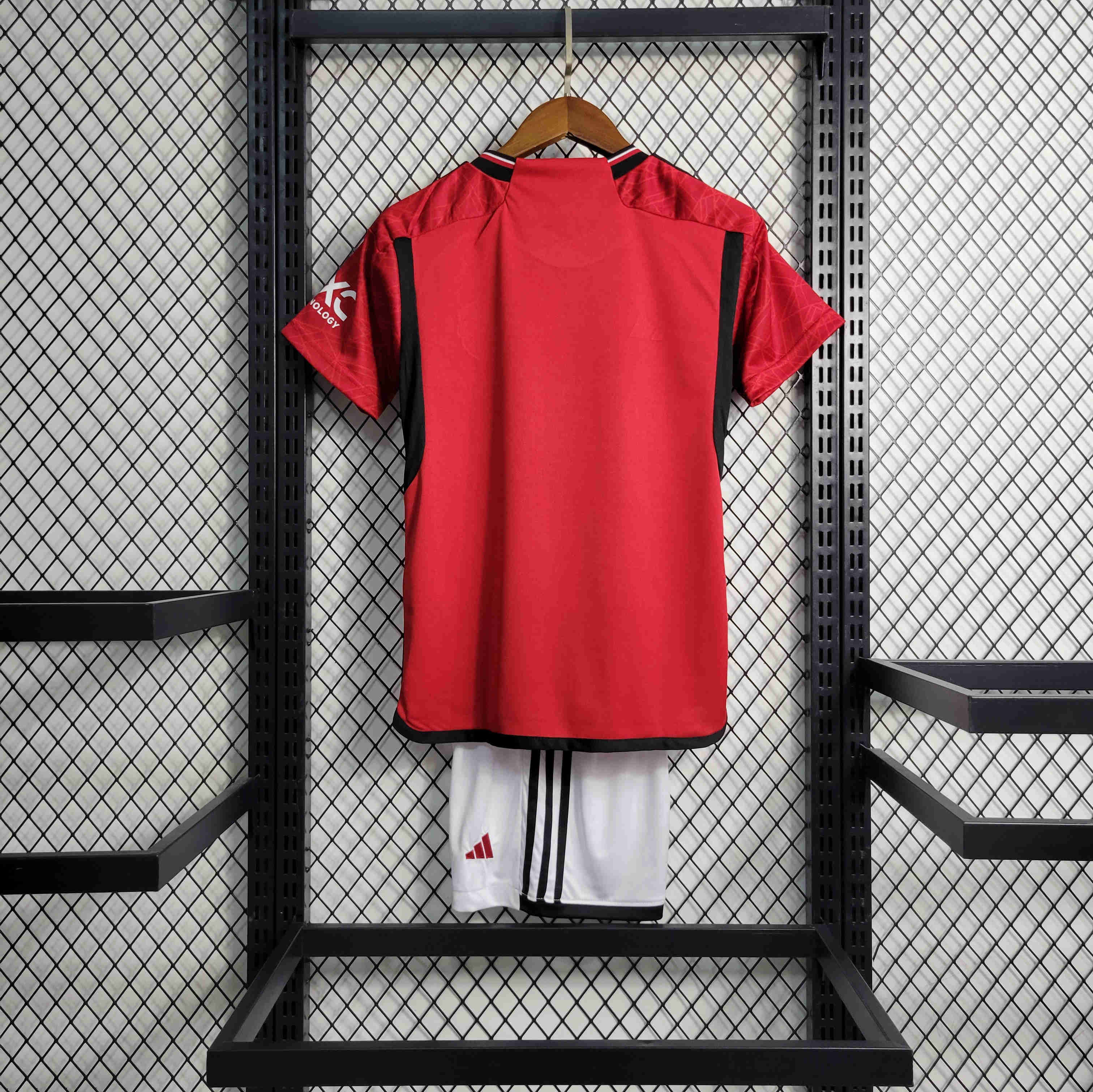 23-24 Manchester United Home Kids Kit - UnitedFutballJersey