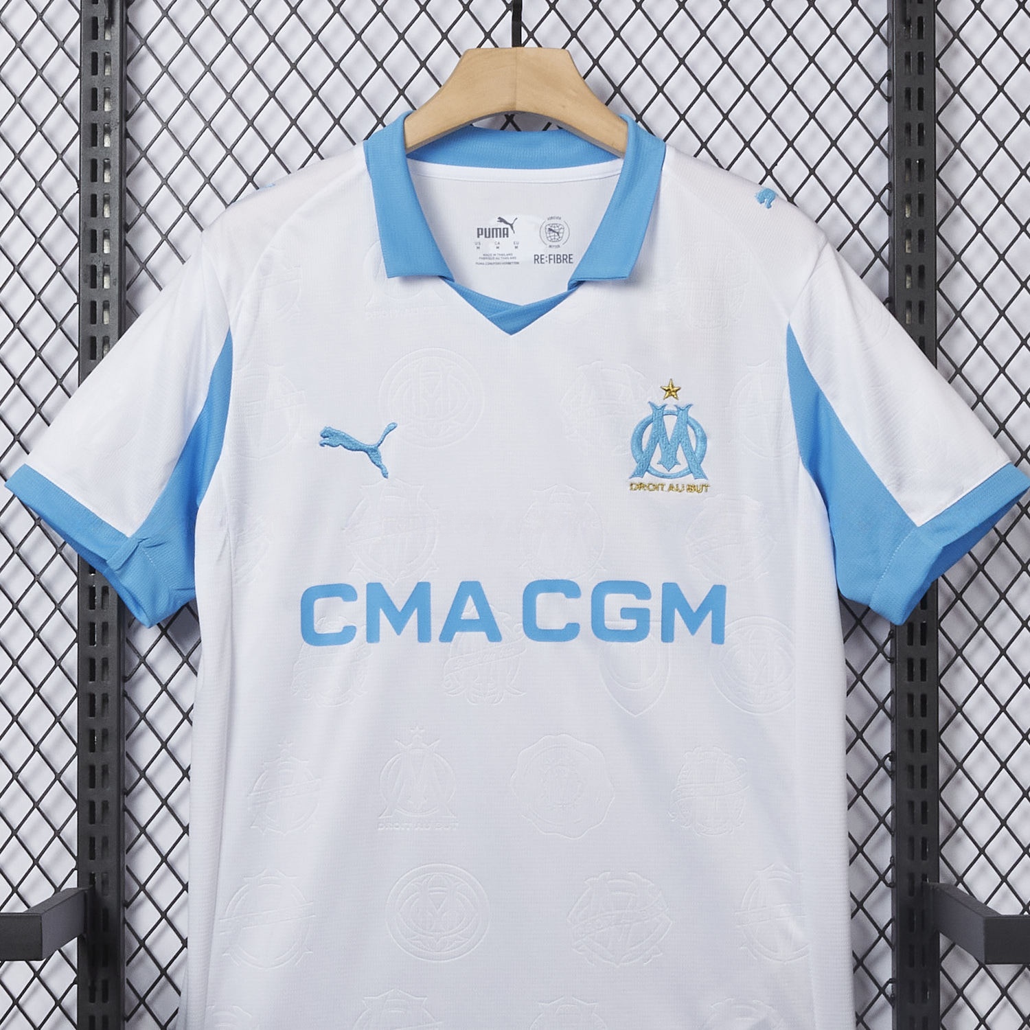 Marseille 25-26 Home Jersey - Fans Version - UnitedFutballJersey