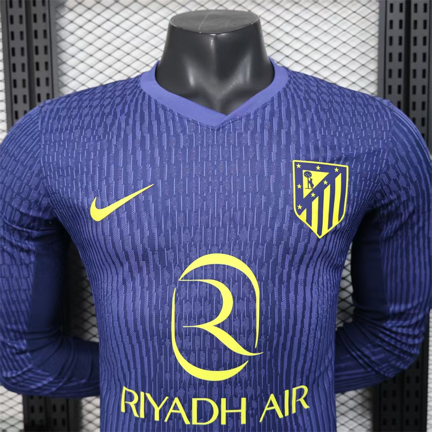 Atletico Madrid 25-26 Away Long Sleeves Jersey - Player Version - UnitedFutballJersey