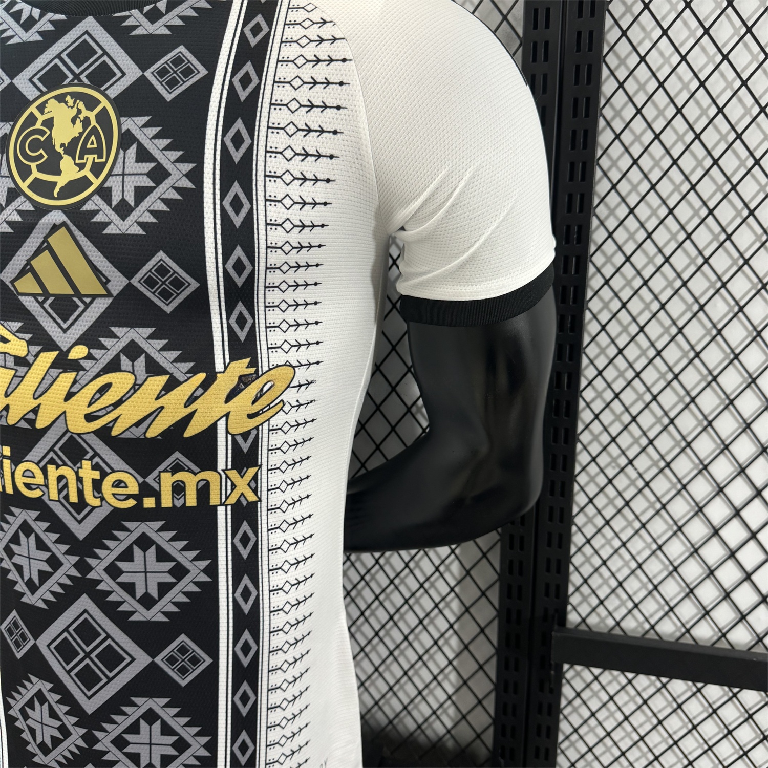 Club América 25-26 Black Totem Pattern White Special Jersey - Player Version - UnitedFutballJersey