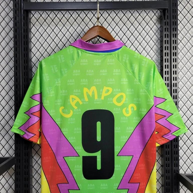 Retro Mexico 1994 Goalkeeper Green Jersey - UnitedFutballJersey