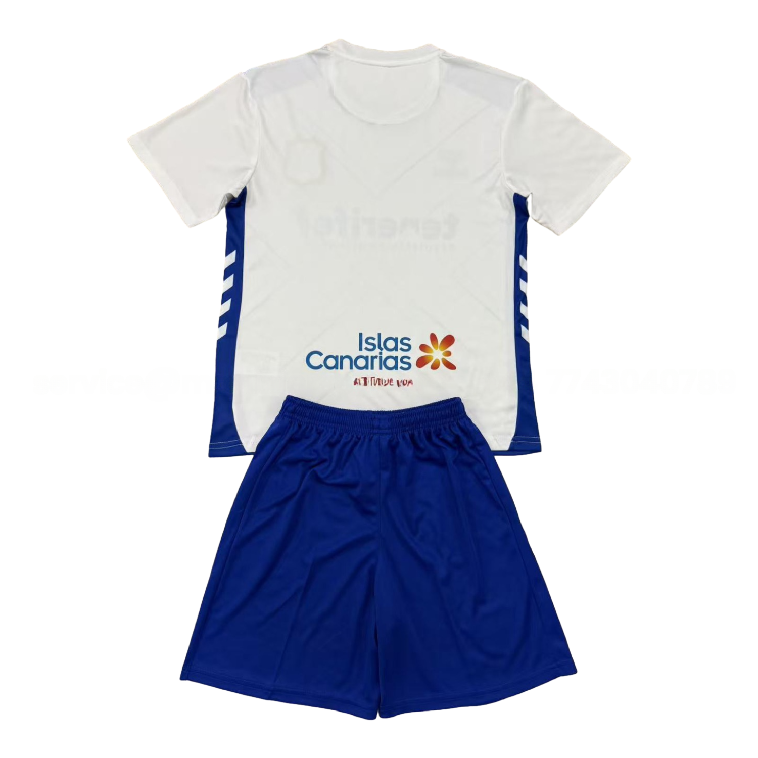 Tenerife 25-26 Home Men's Adult Jersey Set - Fans Version - UnitedFutballJersey