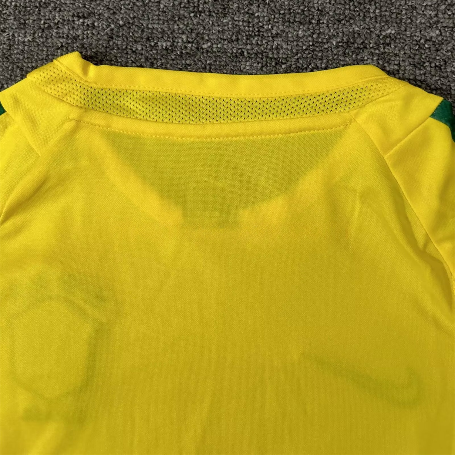 Retro Brazil 2002 Home Long Sleeves Kids Kit - UnitedFutballJersey