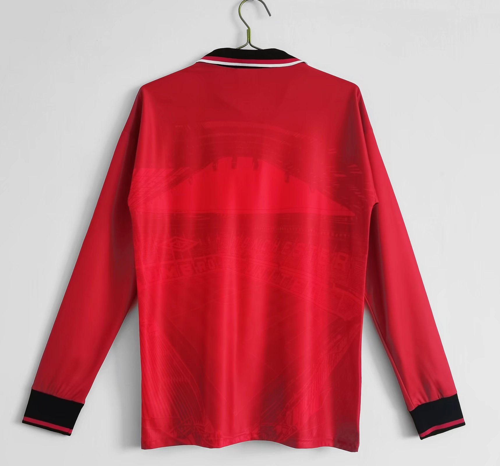 Retro Manchester United 94-96 Home Long Sleeve Jersey - UnitedFutballJersey
