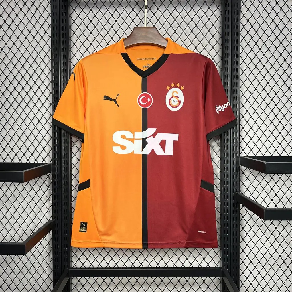 Galatasaray 24-25 Home Stadium Jersey - Fans Version - UnitedFutballJersey