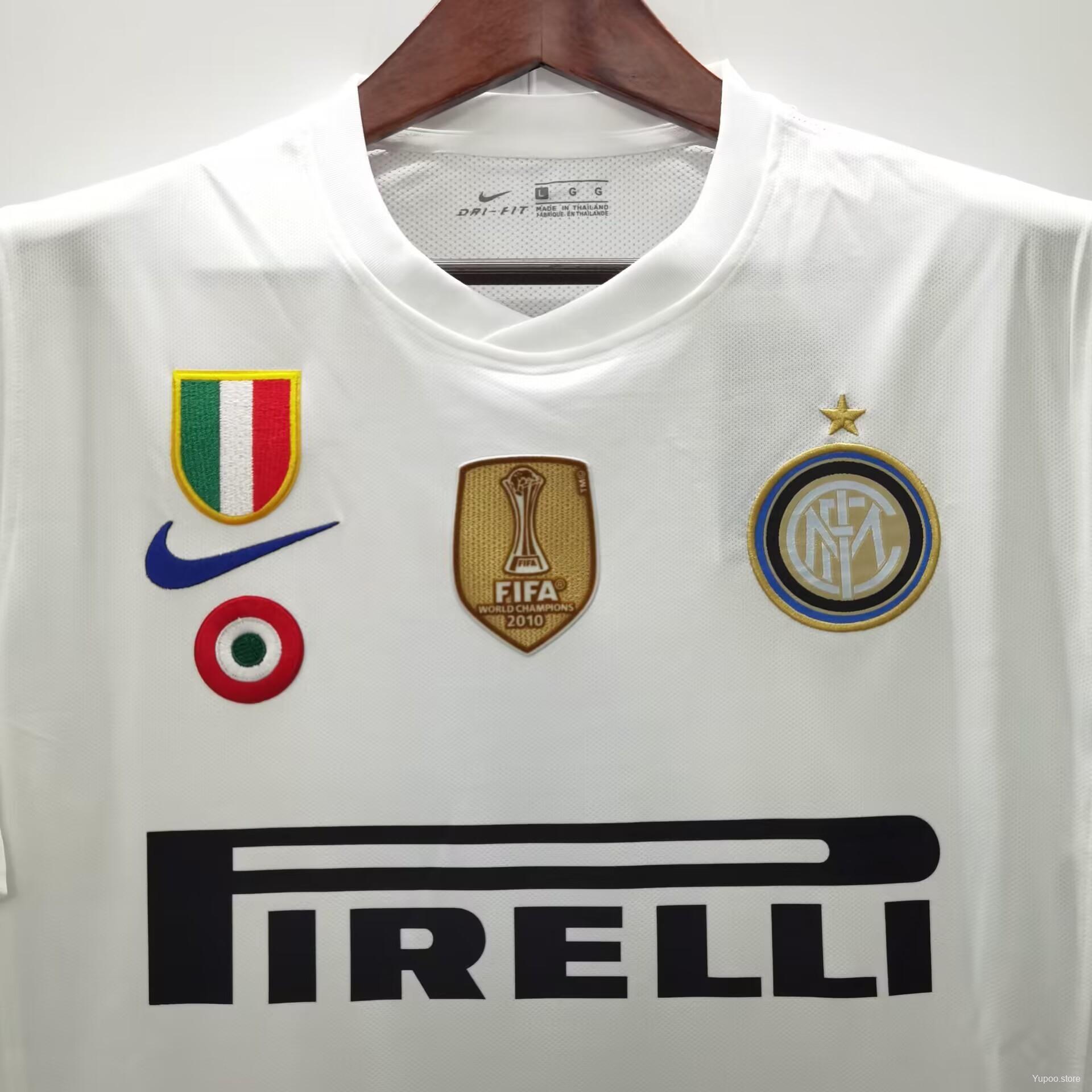 Retro Inter Milan 2010-11 Away Stadium Jersey - UnitedFutballJersey