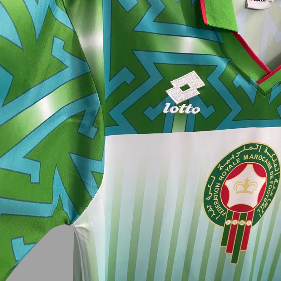 Retro Morocco 1994 Away Jersey - UnitedFutballJersey