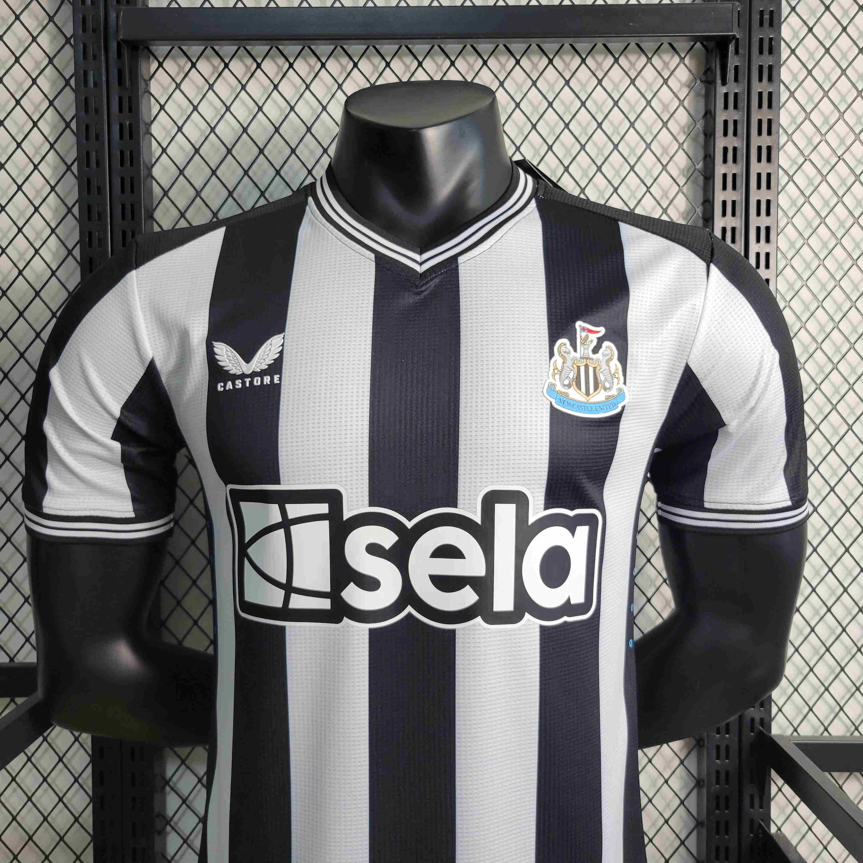 Newcastle United 23-24 Home Stadium Jersey - Player Version - UnitedFutballJersey