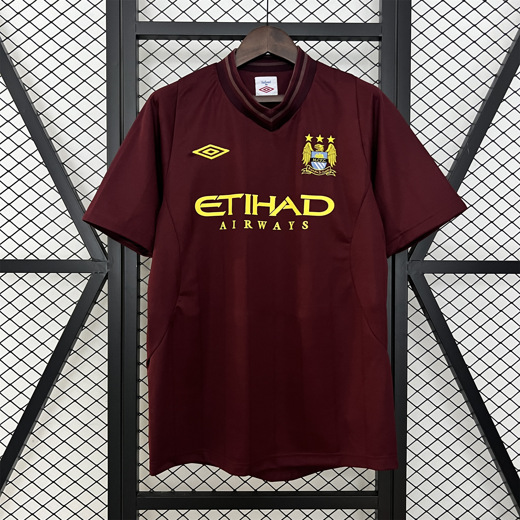 Retro Manchester City 2012-13 Away Jersey - UnitedFutballJersey