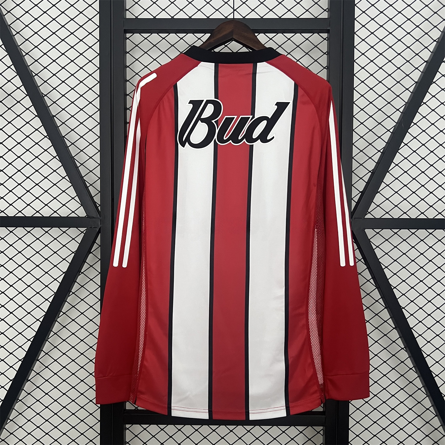 Retro River Plate 2003-04 Away Long Sleeves Jersey - UnitedFutballJersey